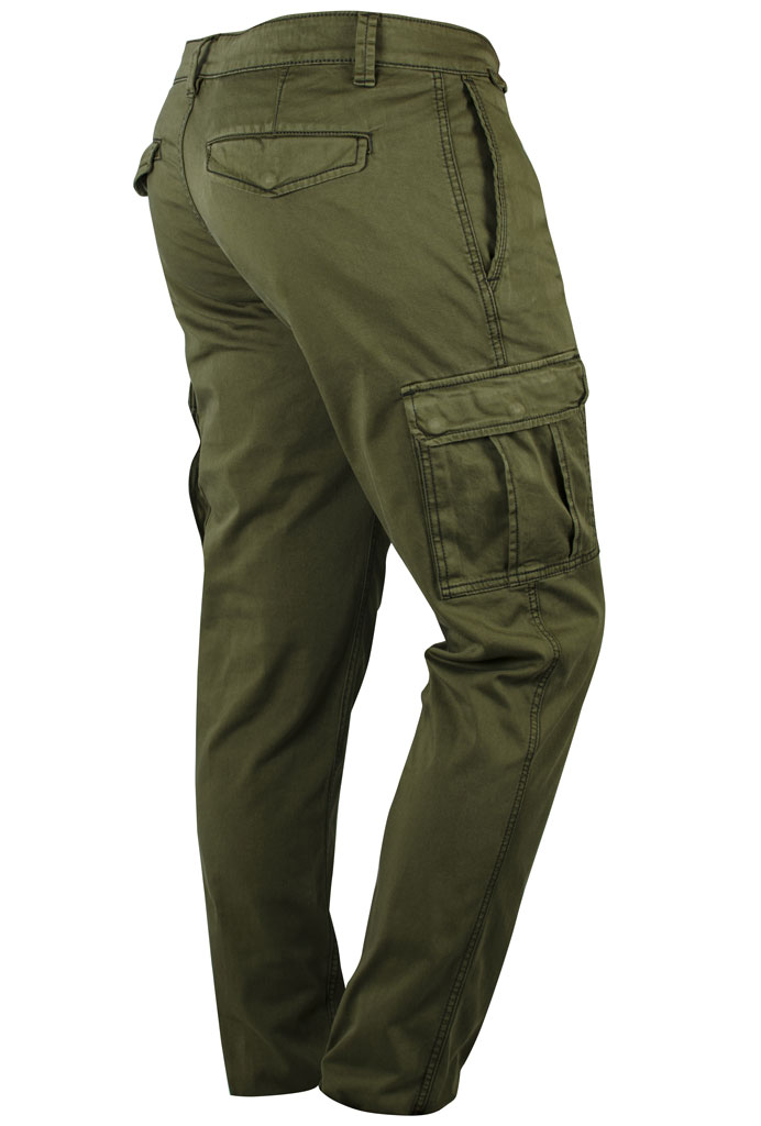 Брюки-карго AERONAUTICA MILITARE verde militare (PA 1255) 