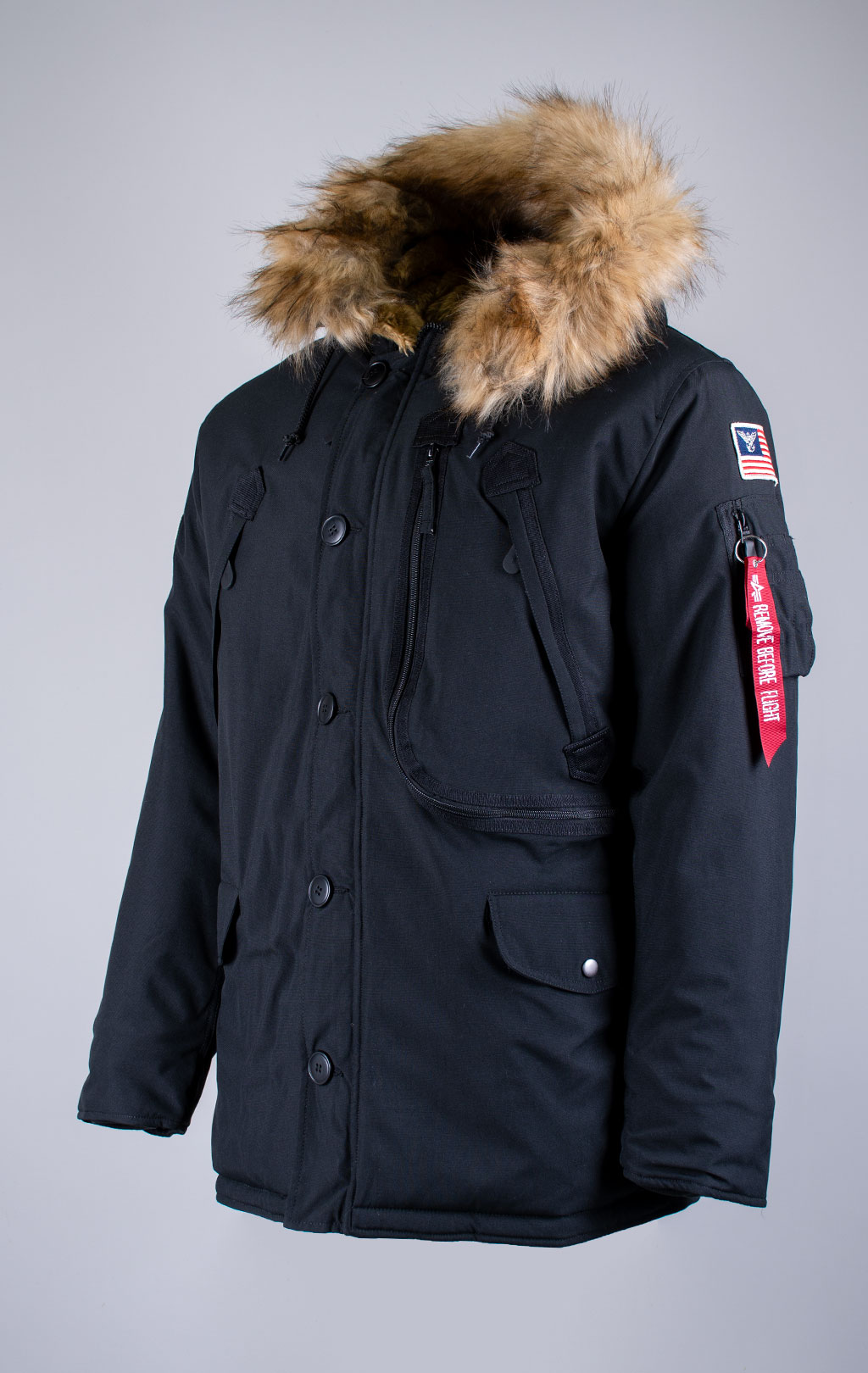 Аляска ALPHA INDUSTRIES POLAR big size black 