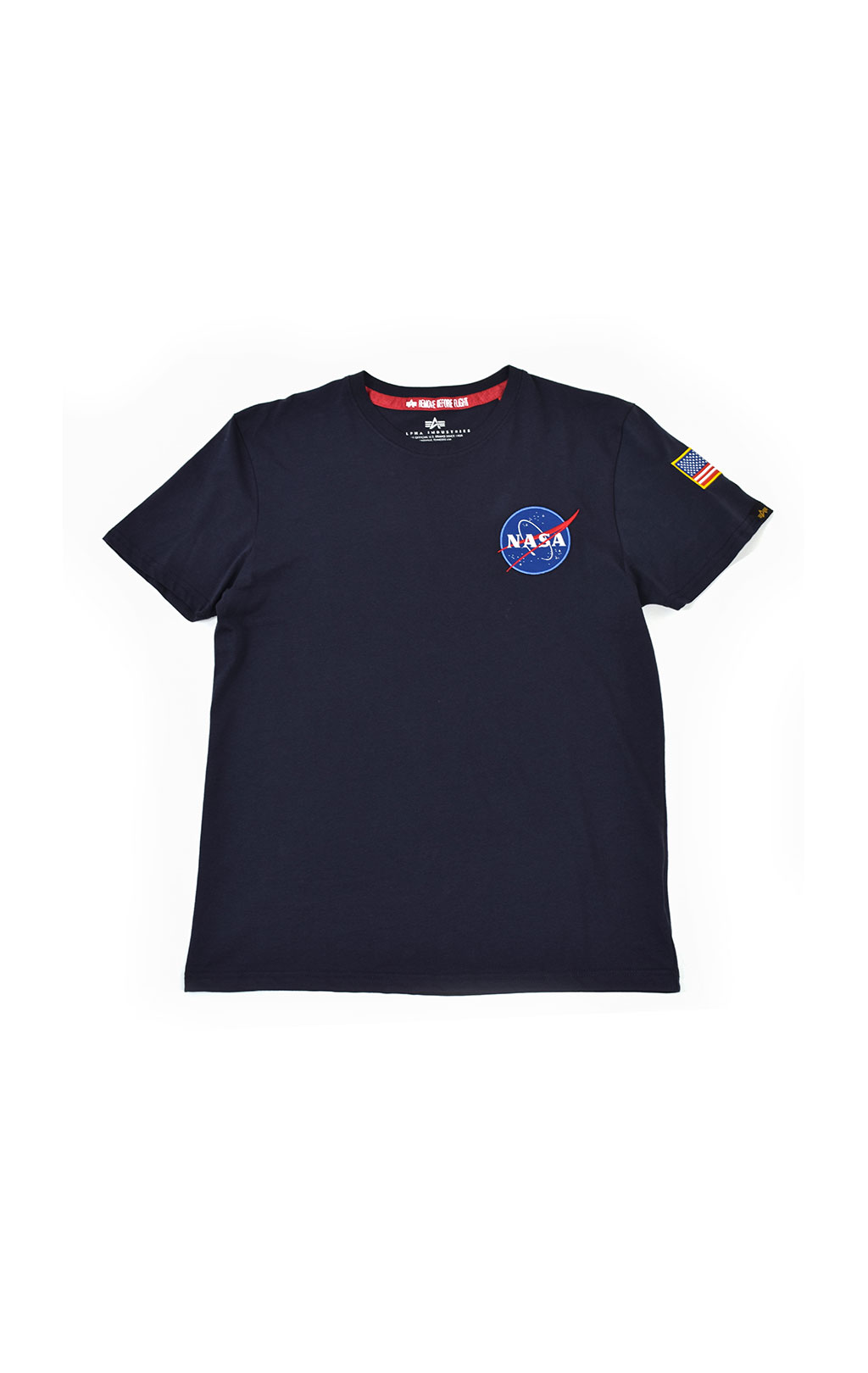 Футболка ALPHA INDUSTRIES NASA SPACE SHUTTLE T rep. blue 