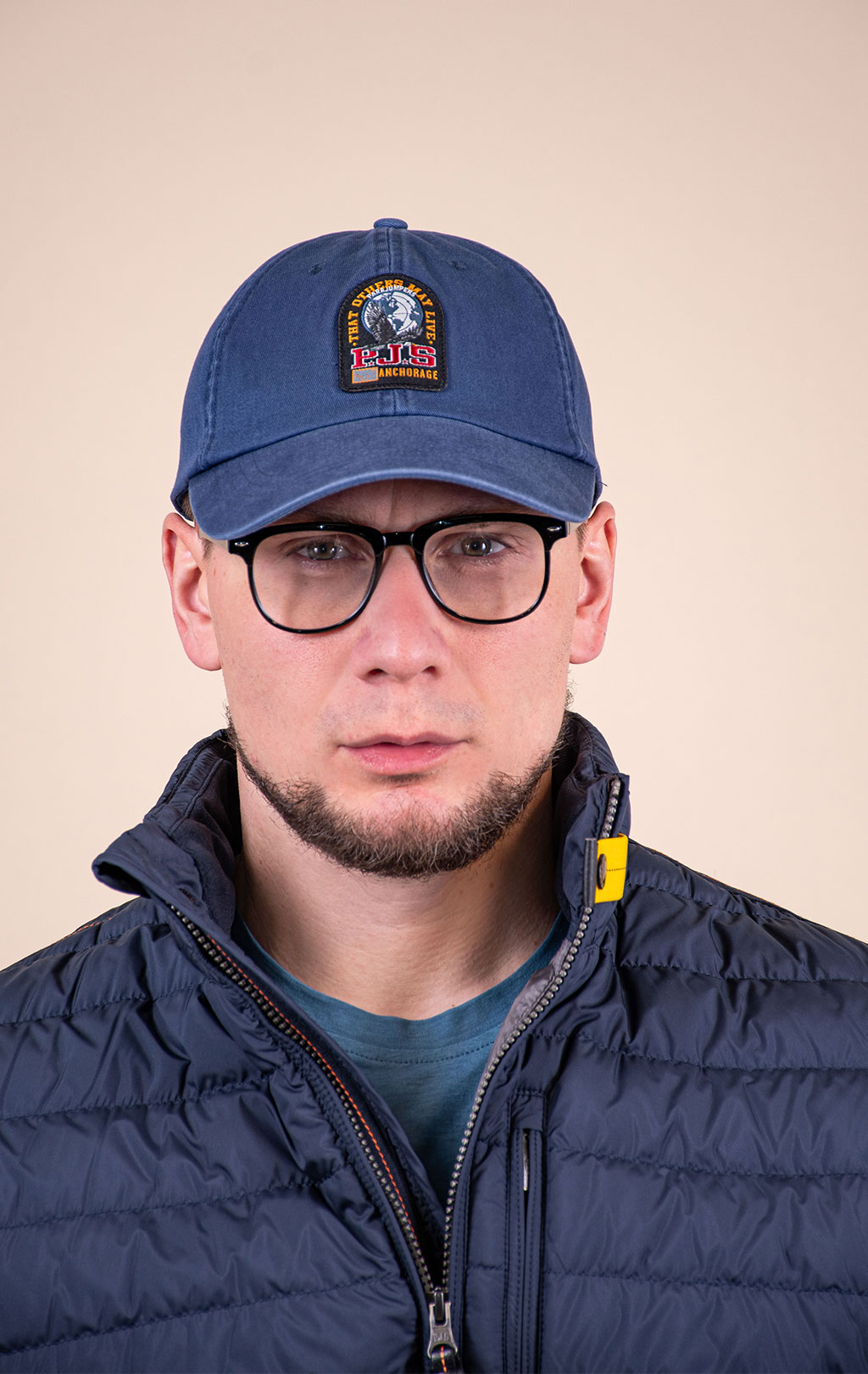 Бейсболка PARAJUMPERS PATCH CAP SS 26 cadet blue 