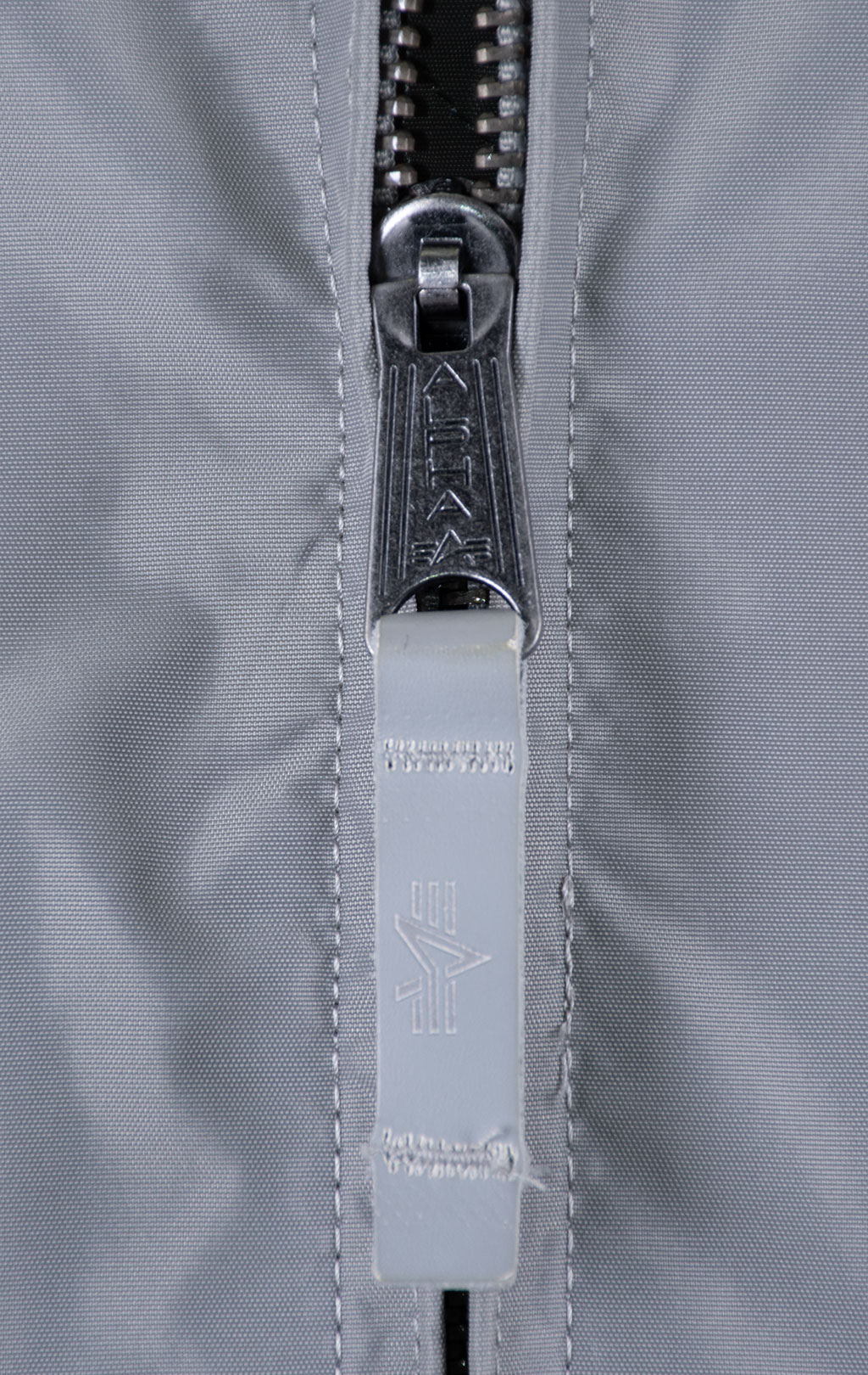 Ветровка-бомбер ALPHA INDUSTRIES MA-1 TT NASA REVERSIBLE II silver 