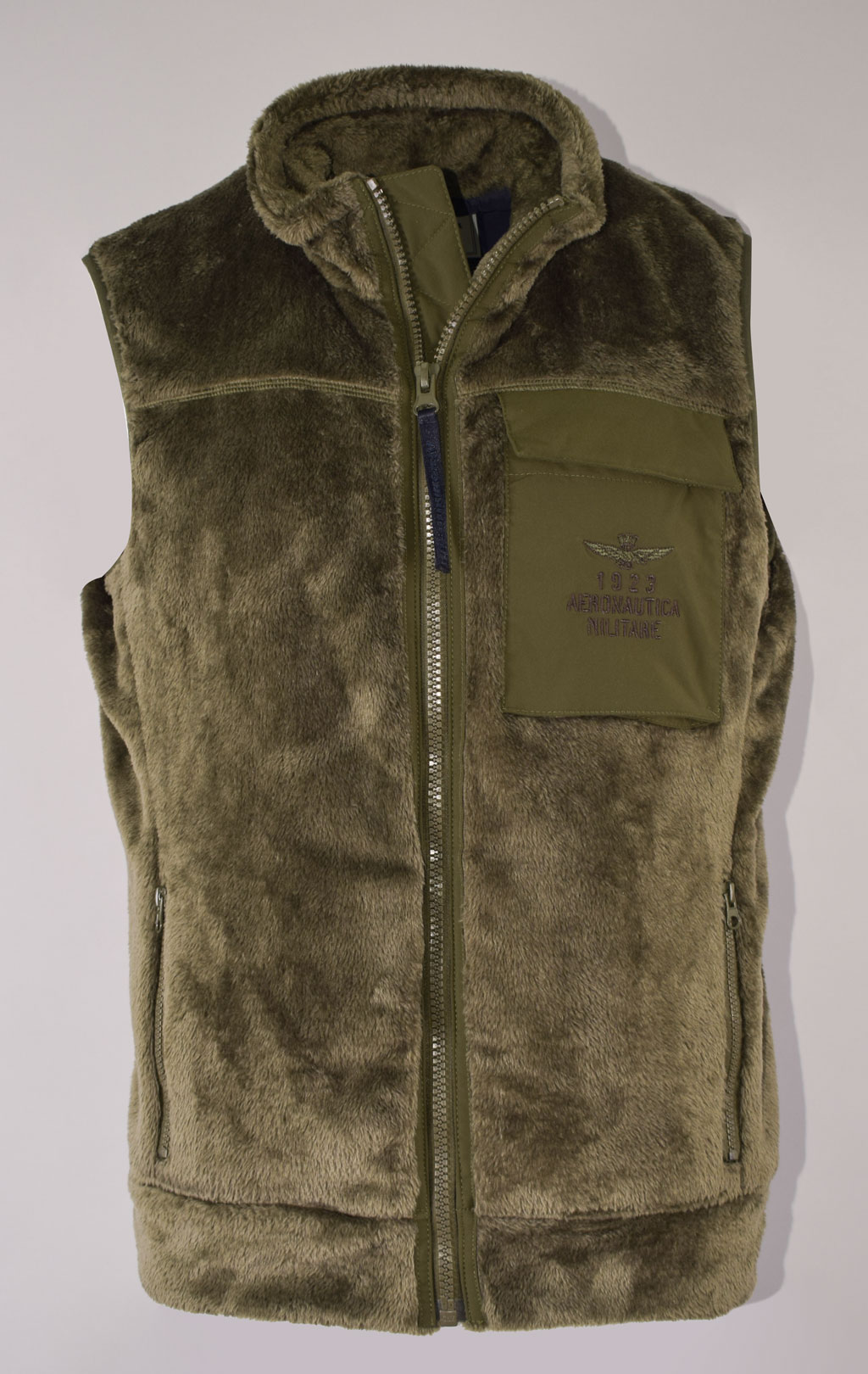 Жилет AERONAUTICA MILITARE FW 23/24/BD off green (AB 2094) 