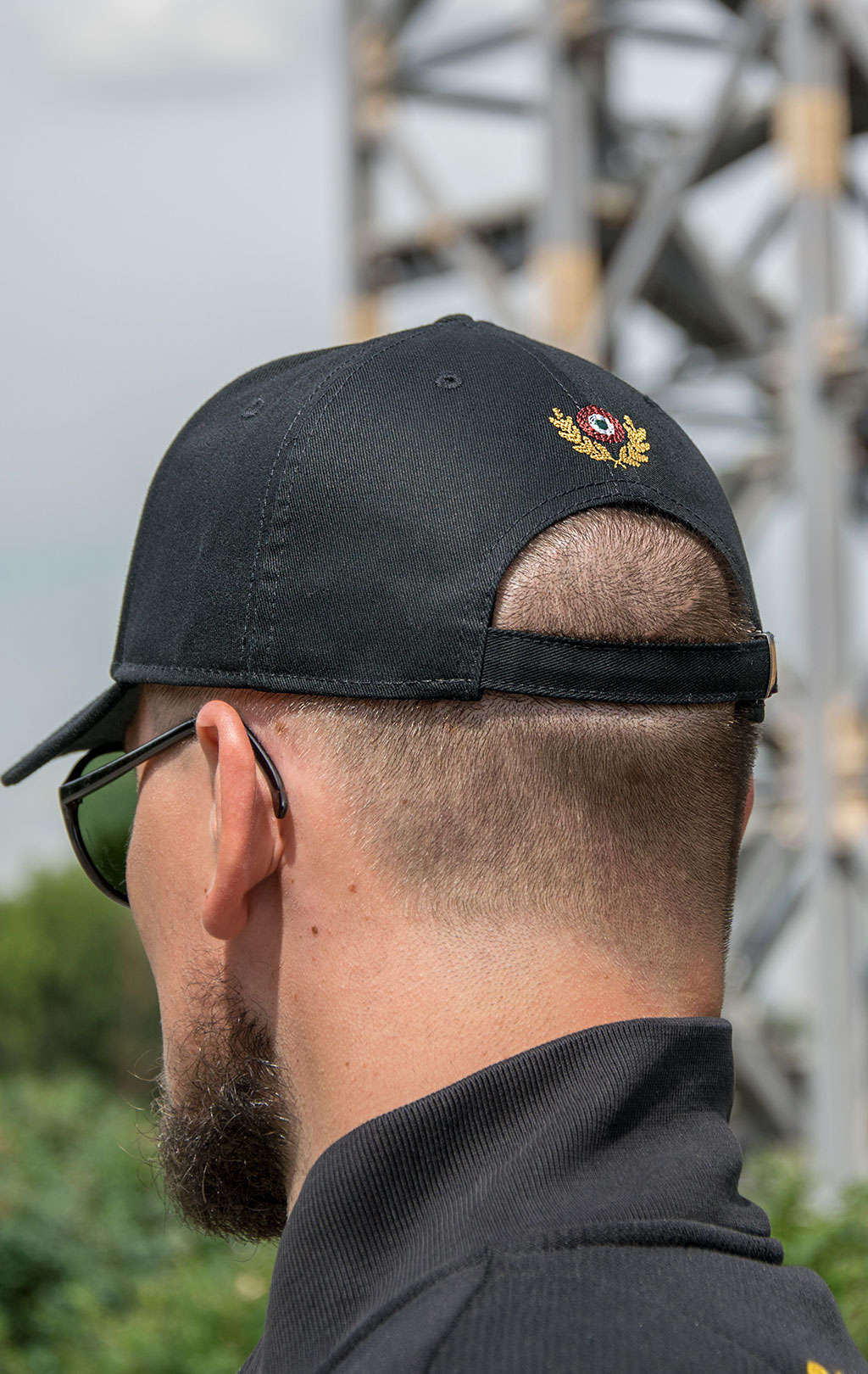 Бейсболка AERONAUTICA MILITARE FW 21/22/CN jet black (HA 1090)
