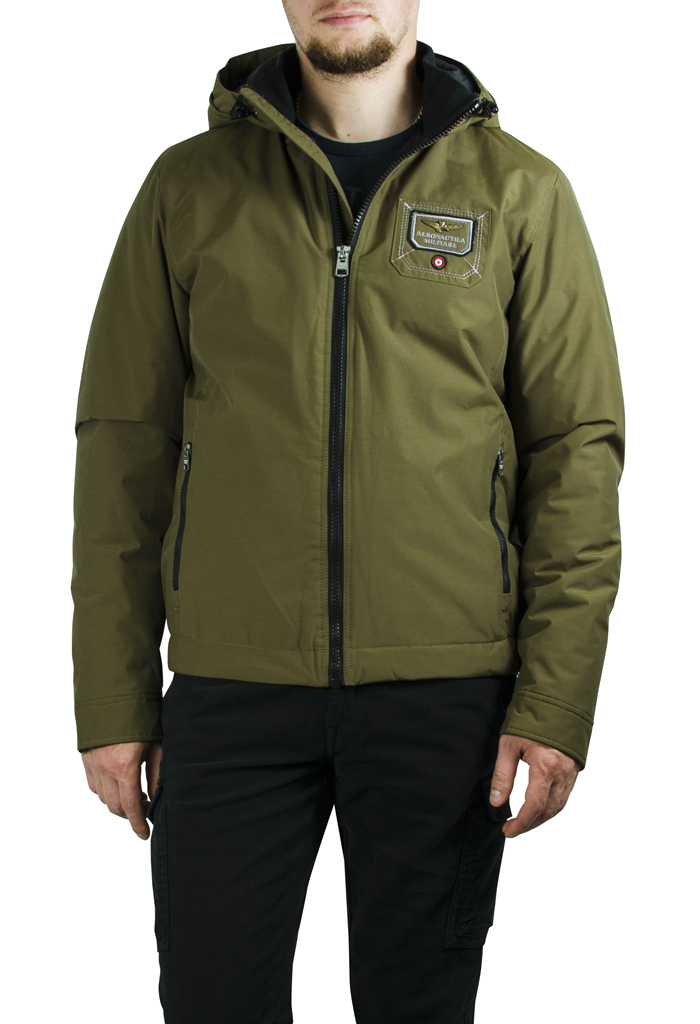 Куртка AERONAUTICA MILITARE verde militare (AB 1575) 