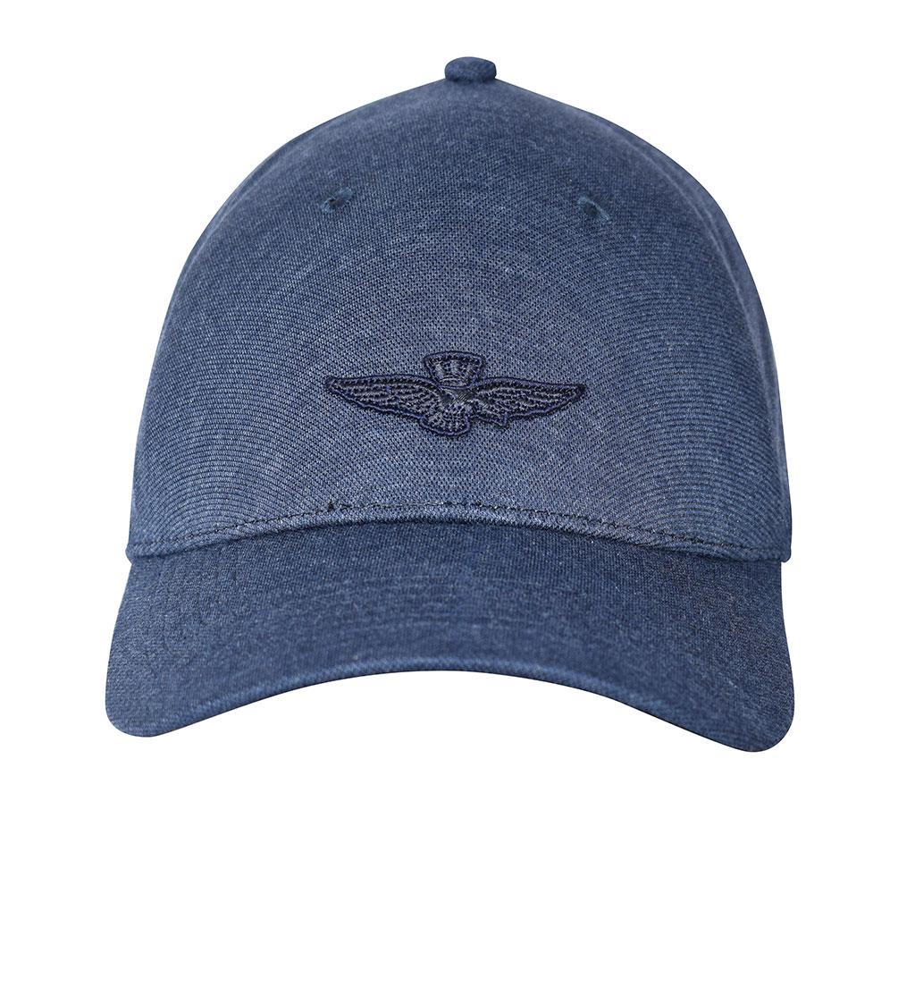 Бейсболка AERONAUTICA MILITARE SS 20/CN blue navy (HA 1036) 