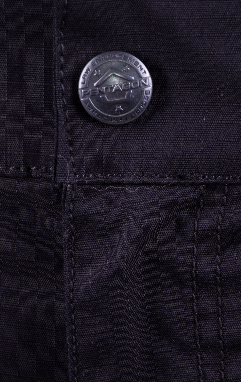 Брюки тактические Pentagon WOLF хлопок35%/полиэстер65% Rip-Stop stretch black 05031 