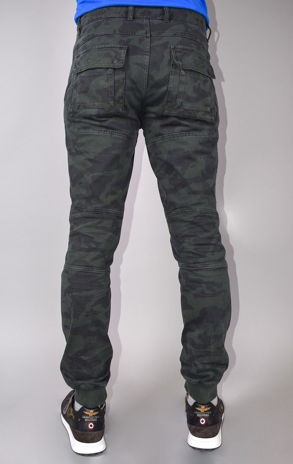 Брюки-карго AERONAUTICA MILITARE SS 20/AL camouflage AM23 (PF 743) 