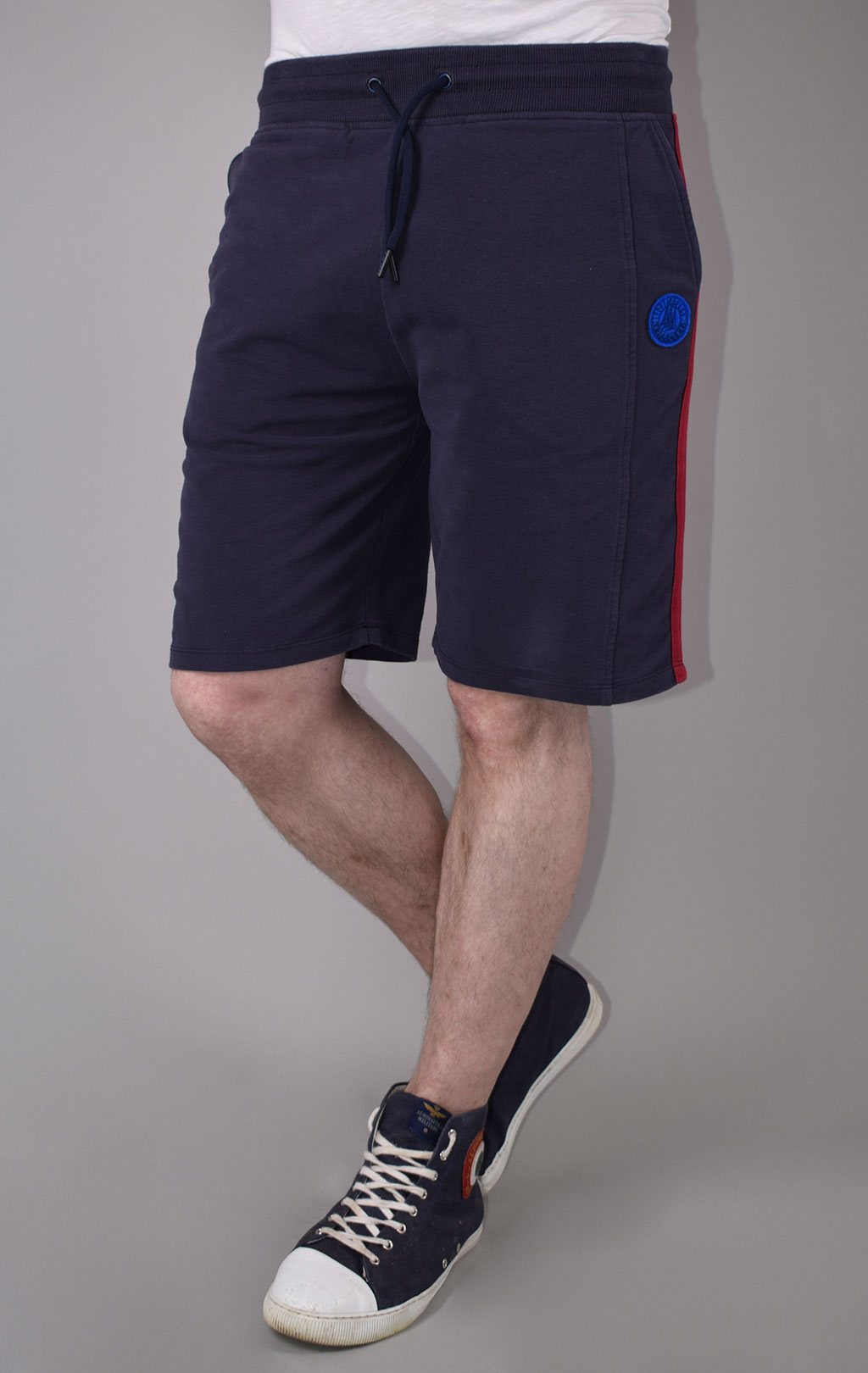 Шорты трикотажные AERONAUTICA MILITARE SS 20 blue navy (BE 085) 