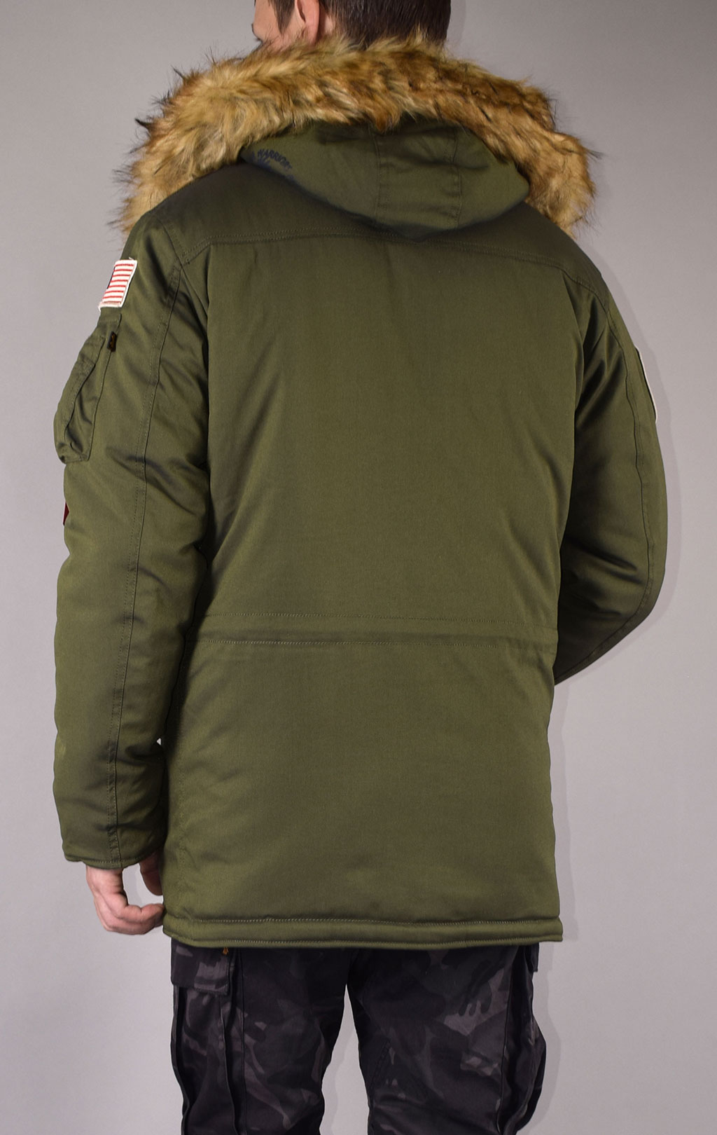 Аляска ALPHA INDUSTRIES POLAR big size dark green 