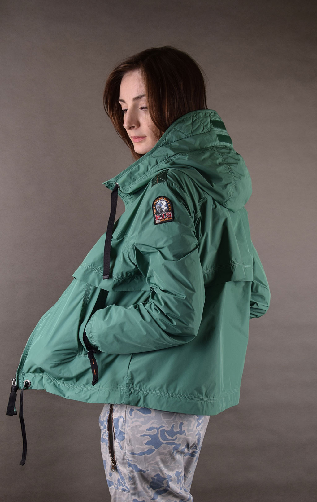 Женская ветровка PARAJUMPERS GOLDIE SS19 fir 