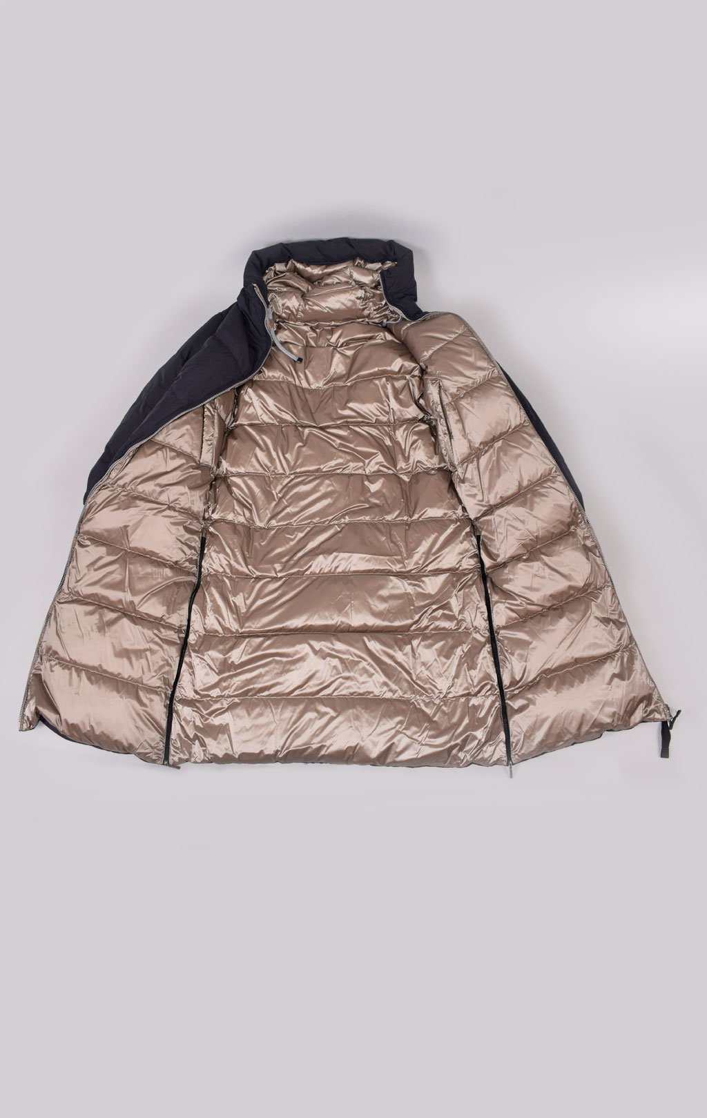 Женское пальто пуховое PARAJUMPERS SLEEPING BAG двустороннее FW 21/22 pencil atmosphere 