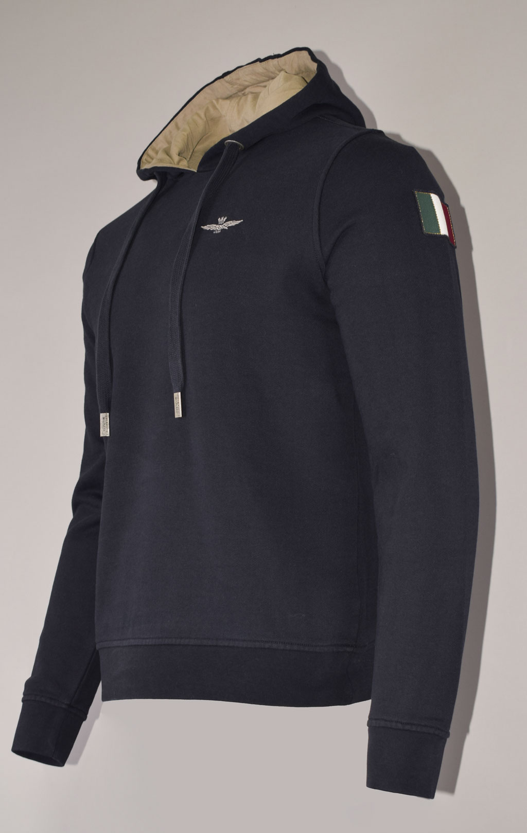 Толстовка с капюшоном AERONAUTICA MILITARE FW 22/23/TR blue scuro (FE 1743) 