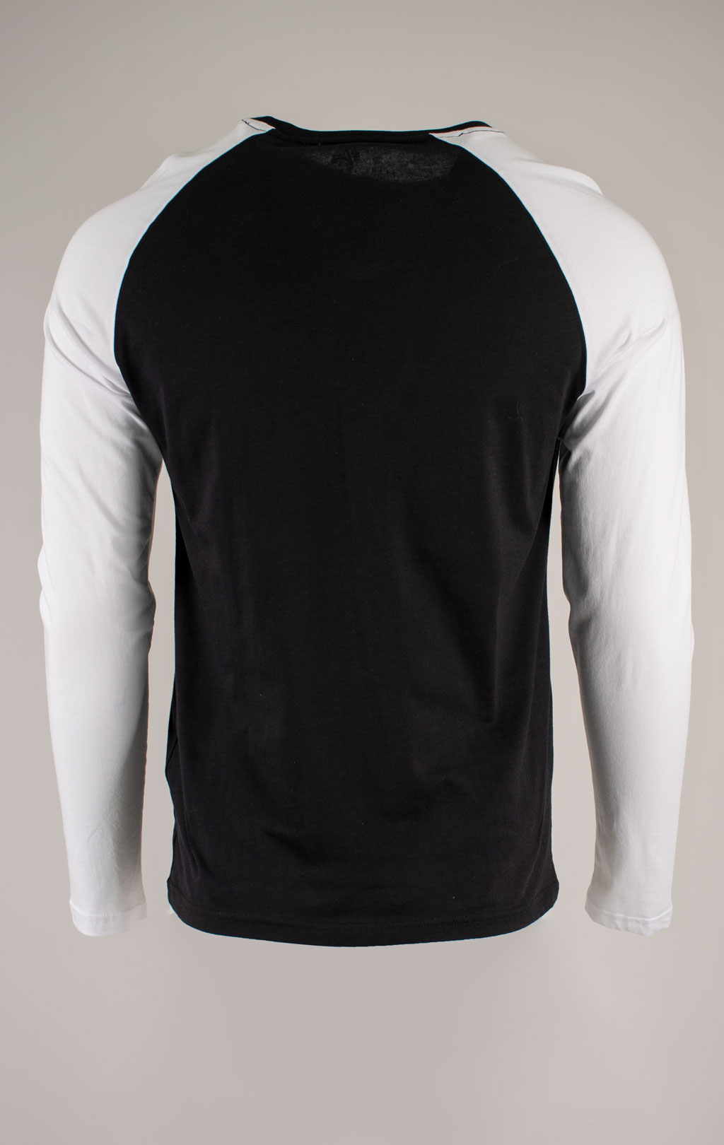 Лонгслив ALPHA INDUSTRIES BASIC LS black/white 
