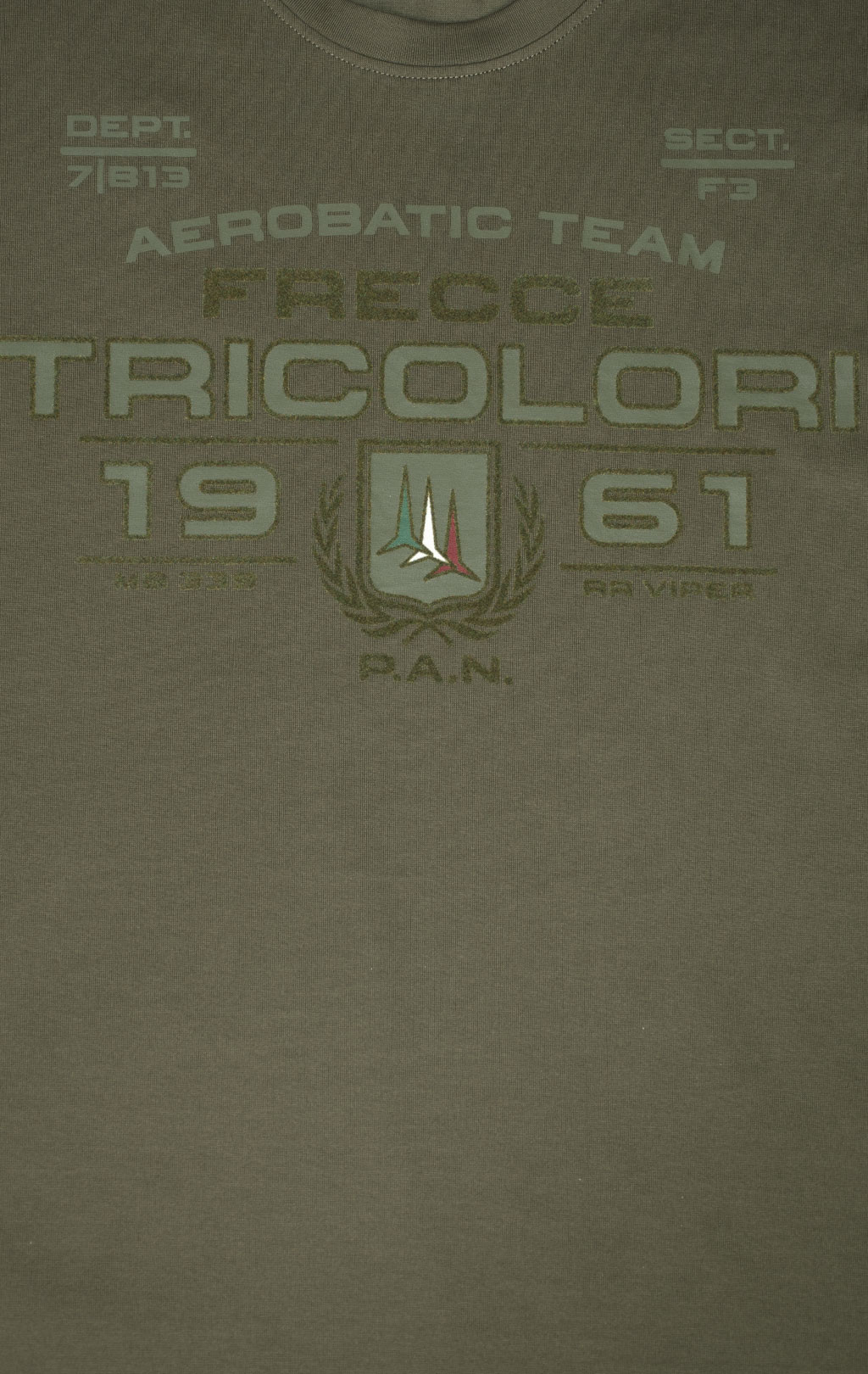 Футболка AERONAUTICA MILITARE SS 25 m/BD military olive (TS 2423) 