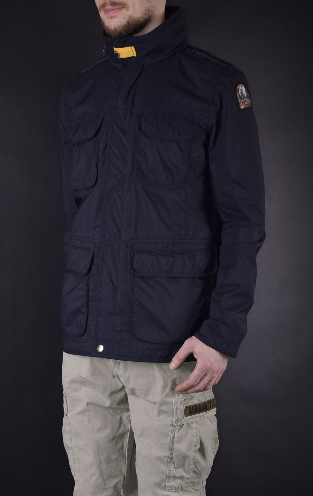 Ветровка PARAJUMPERS DESERT M-65 blue black 