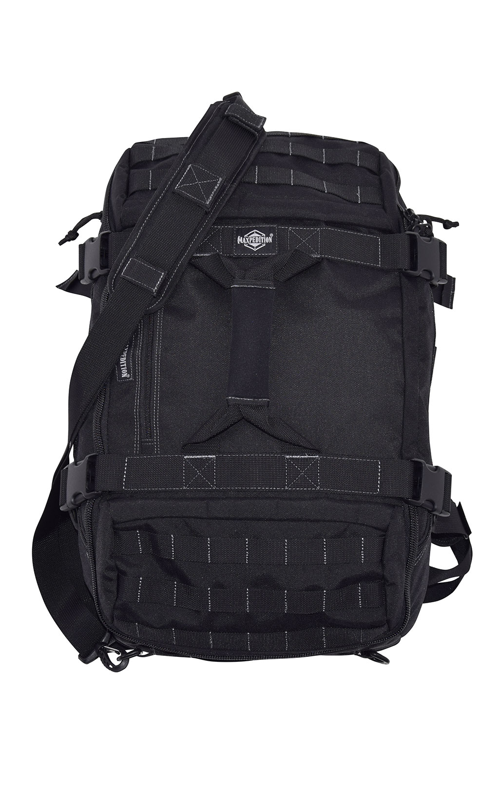 Сумка-рюкзак тактическая Maxpedition FLIEGERDUFFEL ADVENTURE 55x35x15 black 
