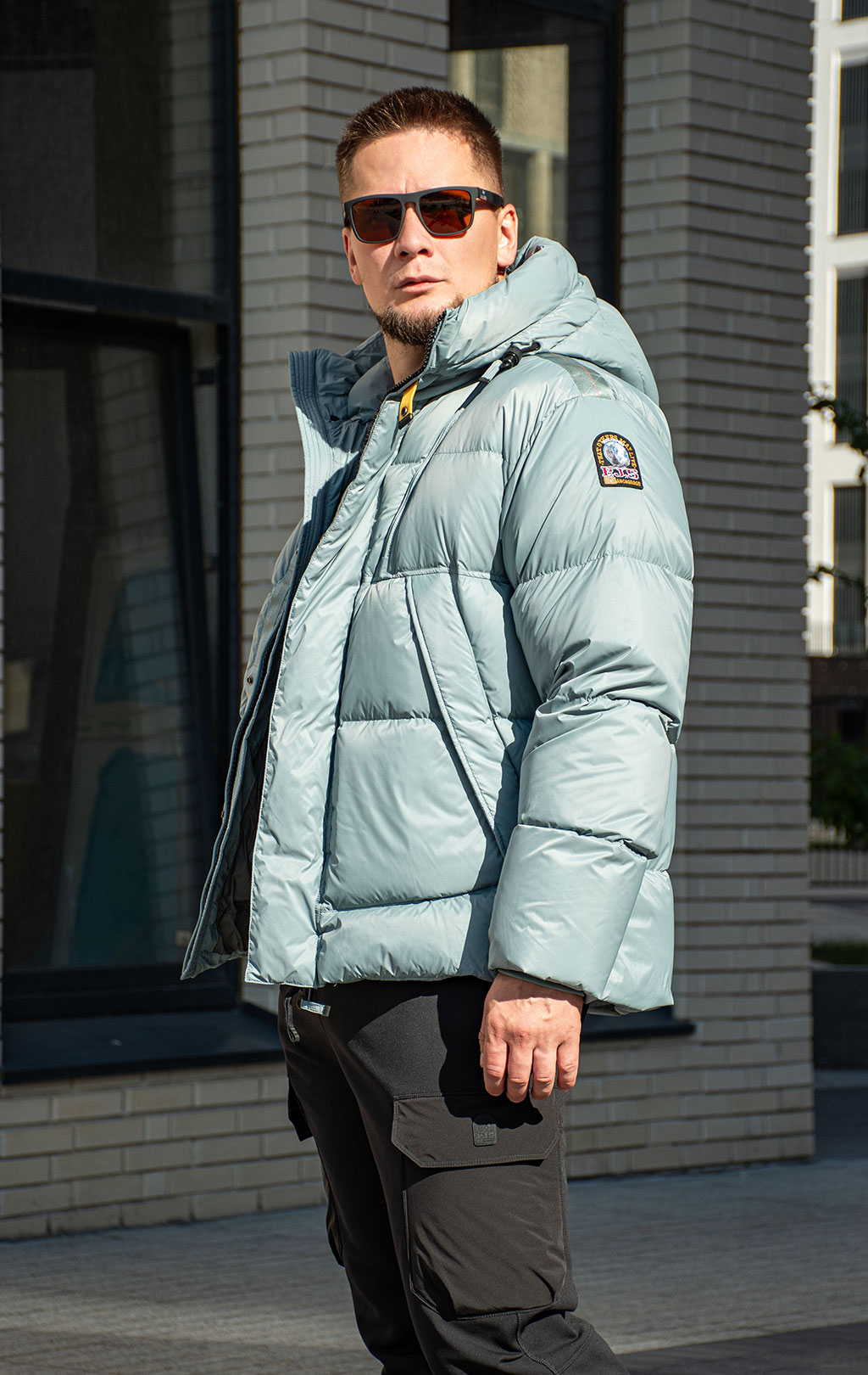 Куртка-пуховик PARAJUMPERS CLOUD FW 25/26 puritan grey 