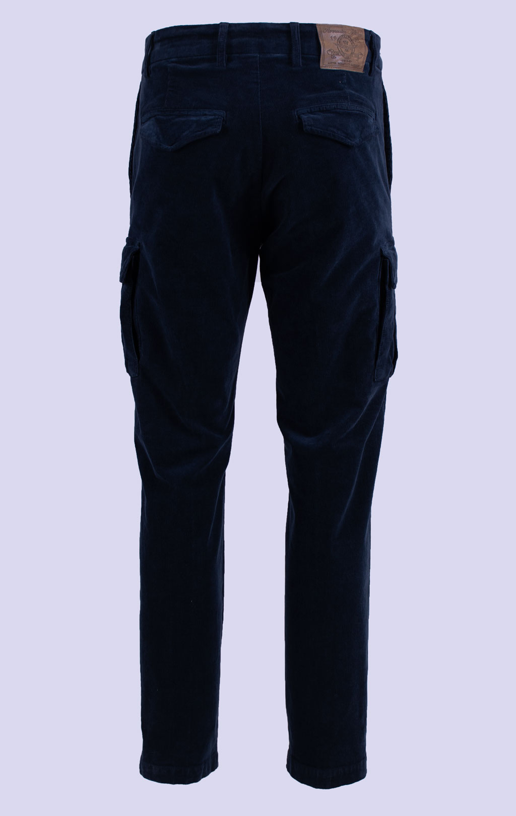 Брюки-карго AERONAUTICA MILITARE вельвет FW 26/27/AL blue navy (PA 1740) 