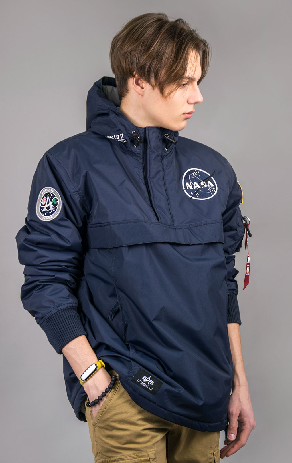 Анорак ALPHA INDUSTRIES NASA Anorak rep. blue 