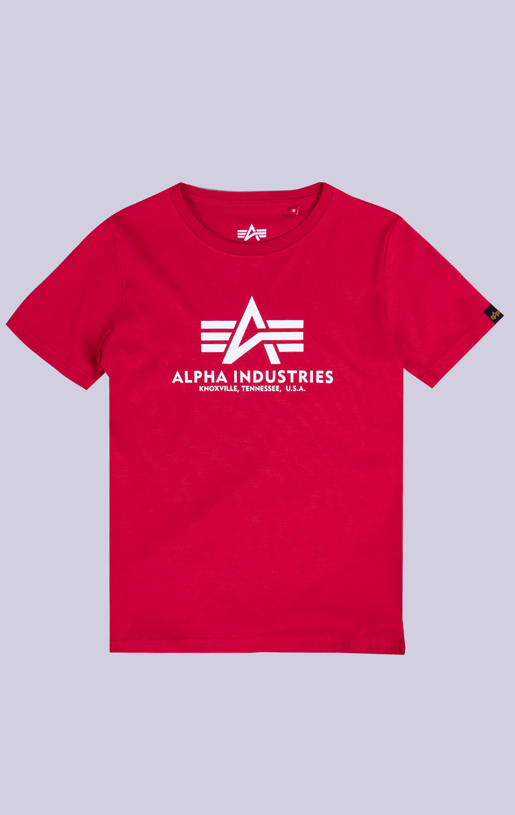 Детская футболка ALPHA INDUSTRIES BASIC T speed red 