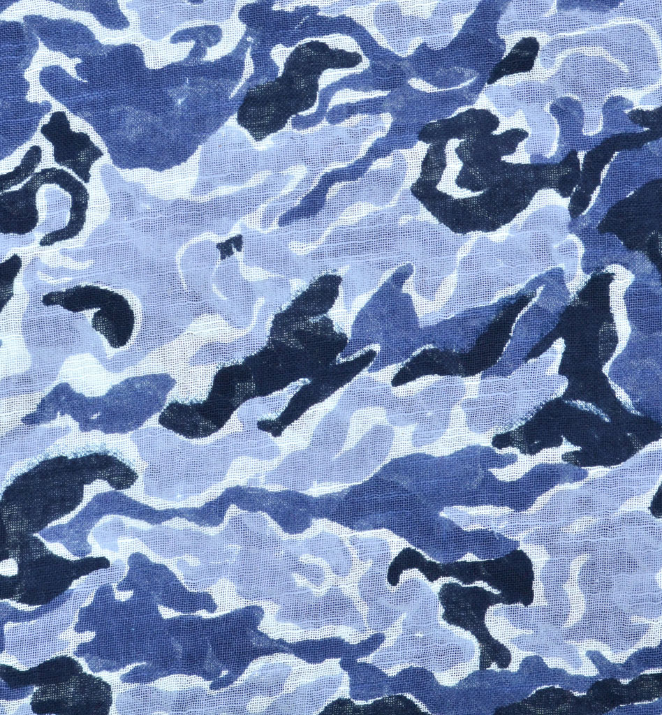Шарф AERONAUTICA MILITARE camouflage blue (SH 1046) 
