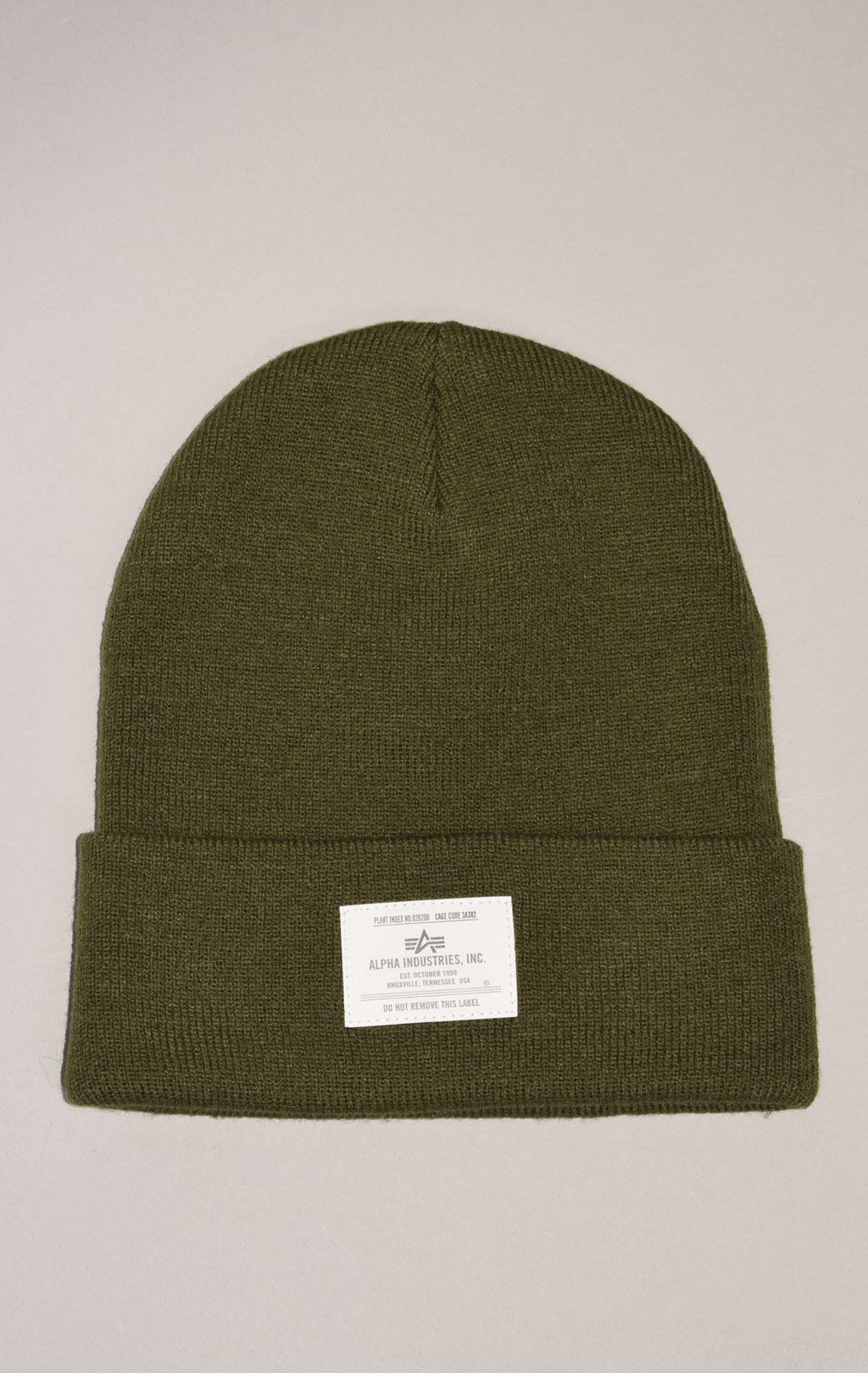 Шапка ALPHA INDUSTRIES ESSENTIAL BEANIE FW 22/23 olive 