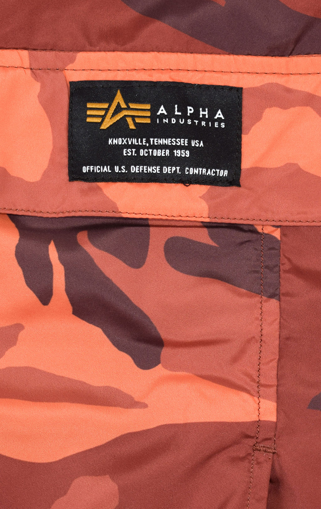 Анорак ALPHA INDUSTRIES GLIDER ANORAK orange camo 