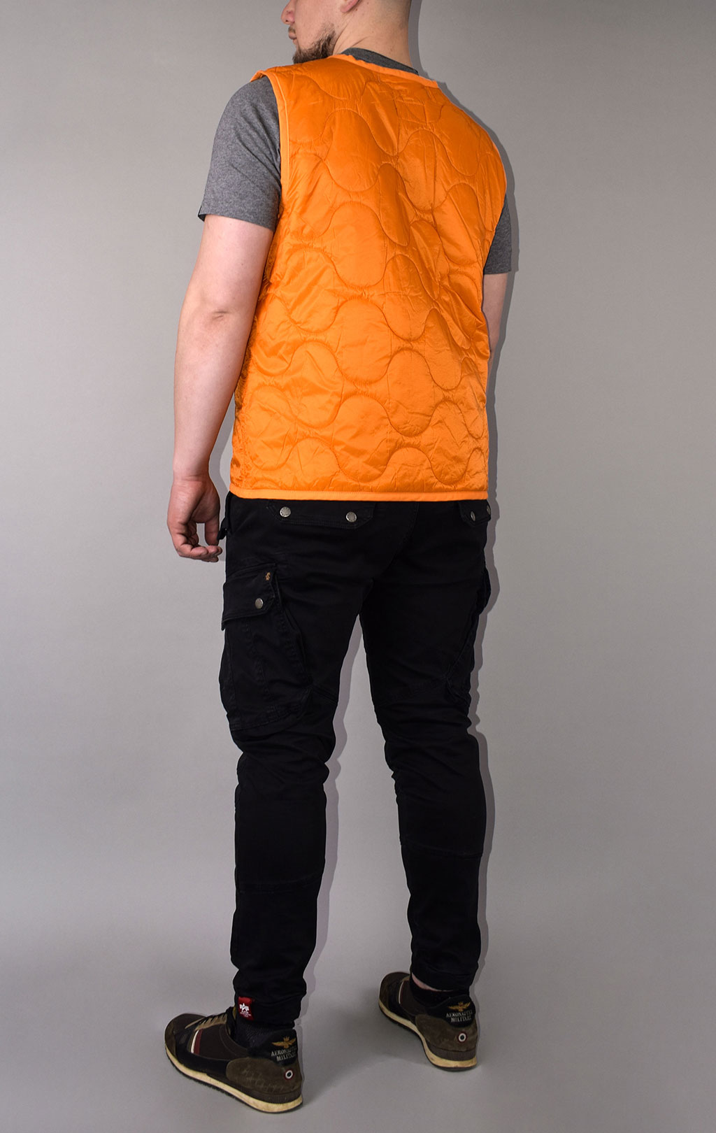 Куртка-жилет ALPHA INDUSTRIES ALS UTILITY VEST FW 21 m emergency orange 