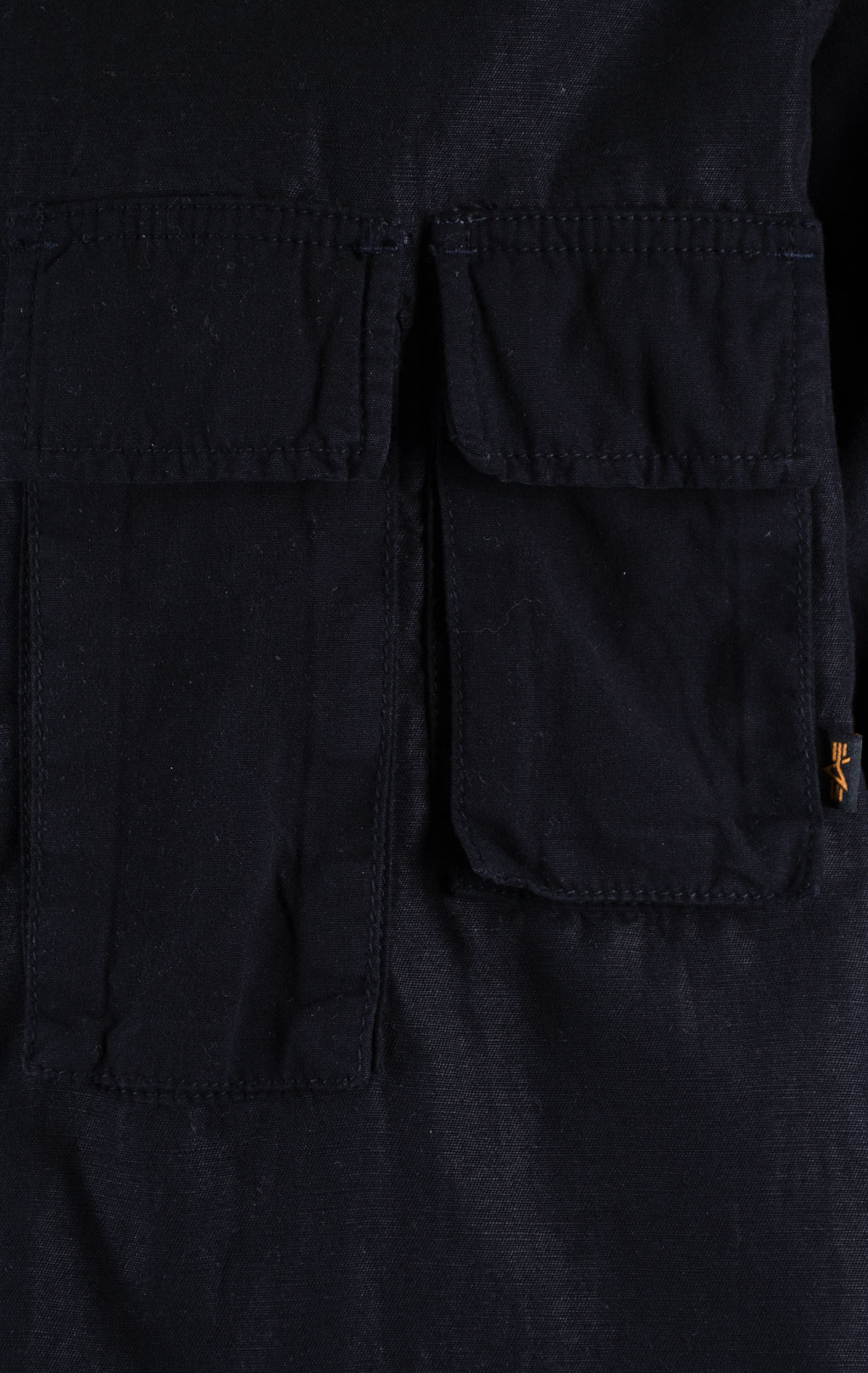 Рубашка ALPHA INDUSTRIES LONG SLEEVE MULTI POCKET SHIRT SS 24 m black 