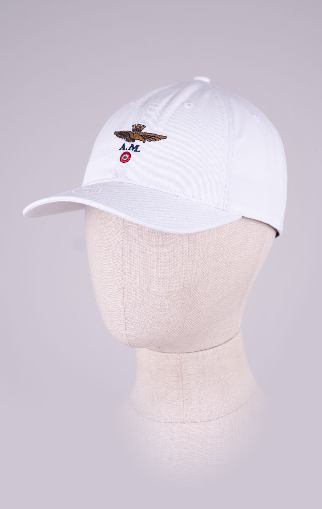 Бейсболка AERONAUTICA MILITARE SS 26/CN off white (HA 1246) 
