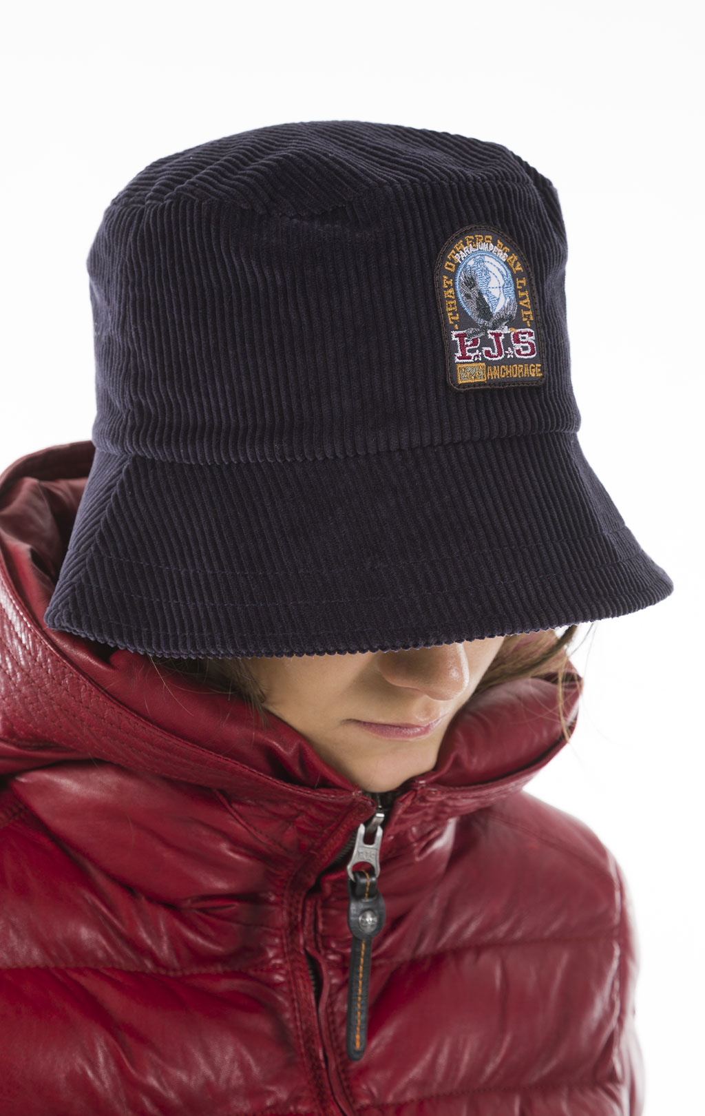 Женская панама PARAJUMPERS CORDUROY BUCKET вельвет FW 23/24 pencil 