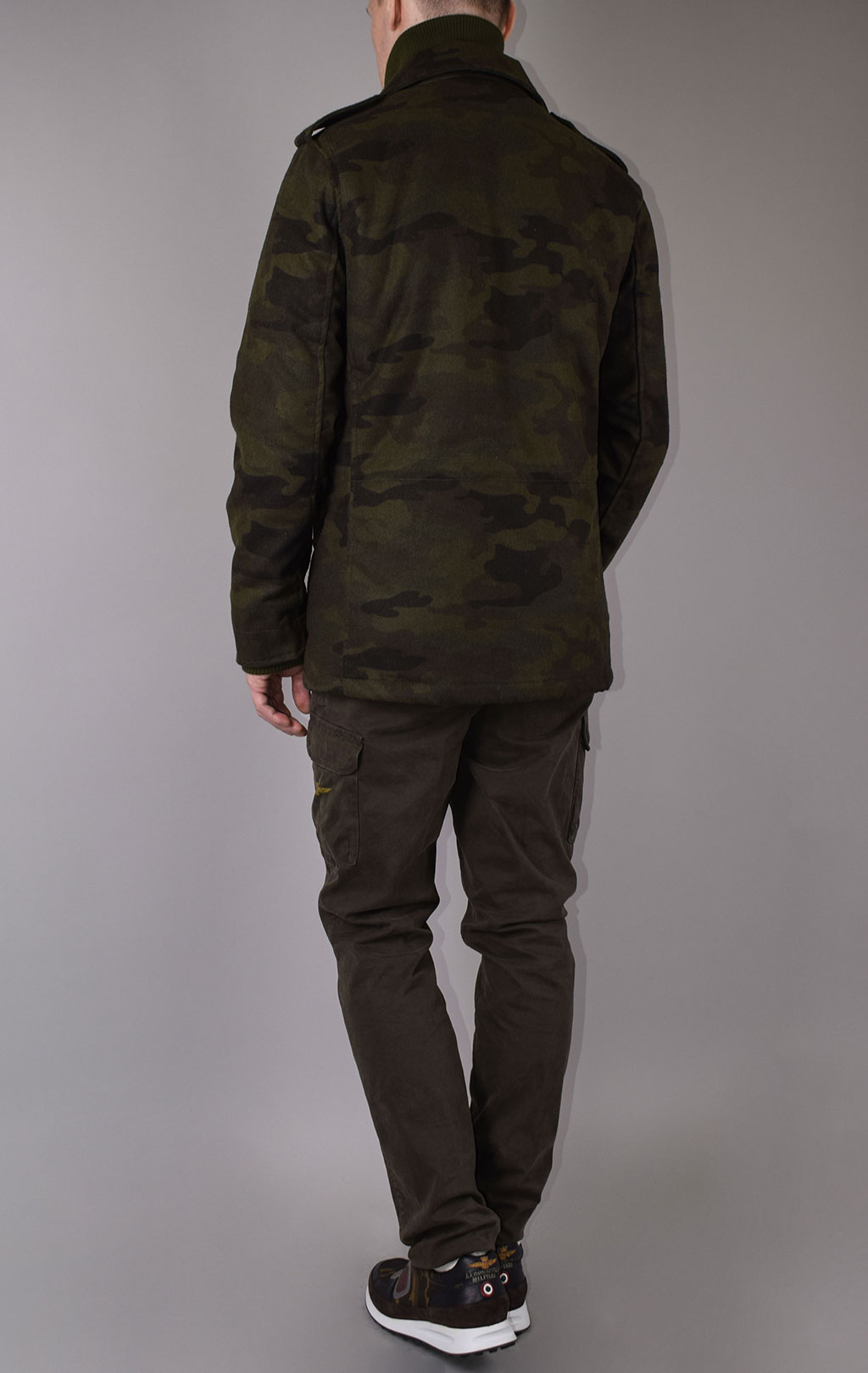 Куртка BRANDIT M-65 Voyager Wool camo woodland 