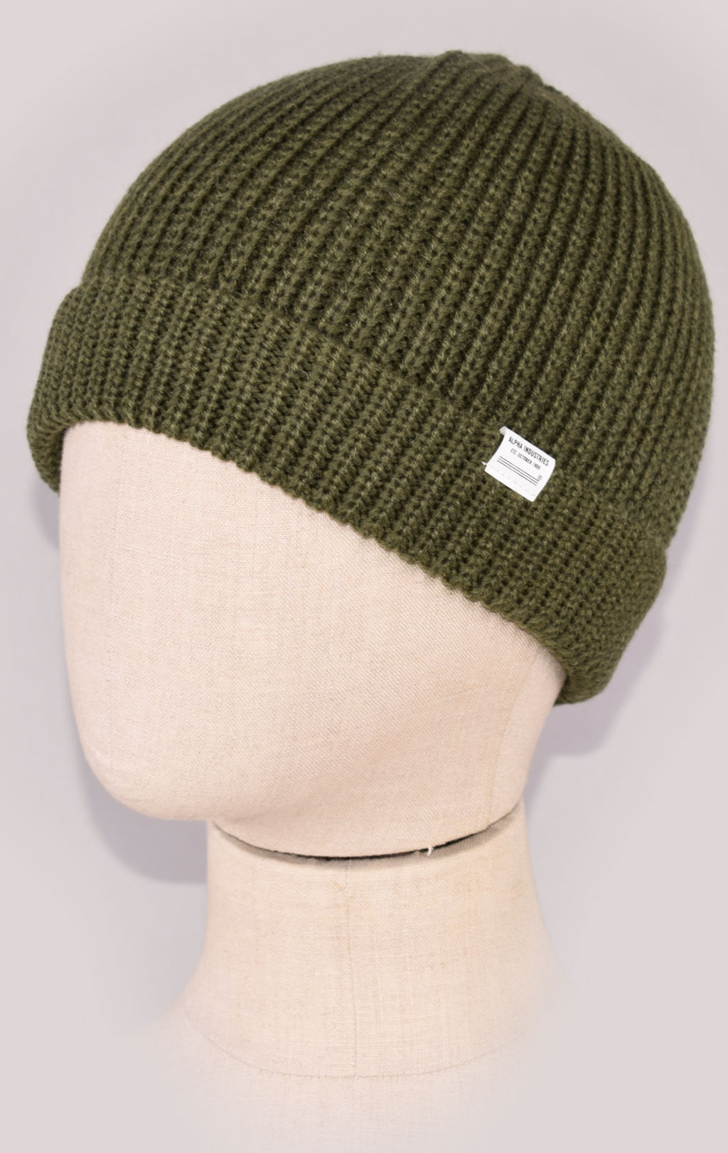 Шапка ALPHA INDUSTRIES ESSENTIAL WATCH CAP FW 21/22 olive 