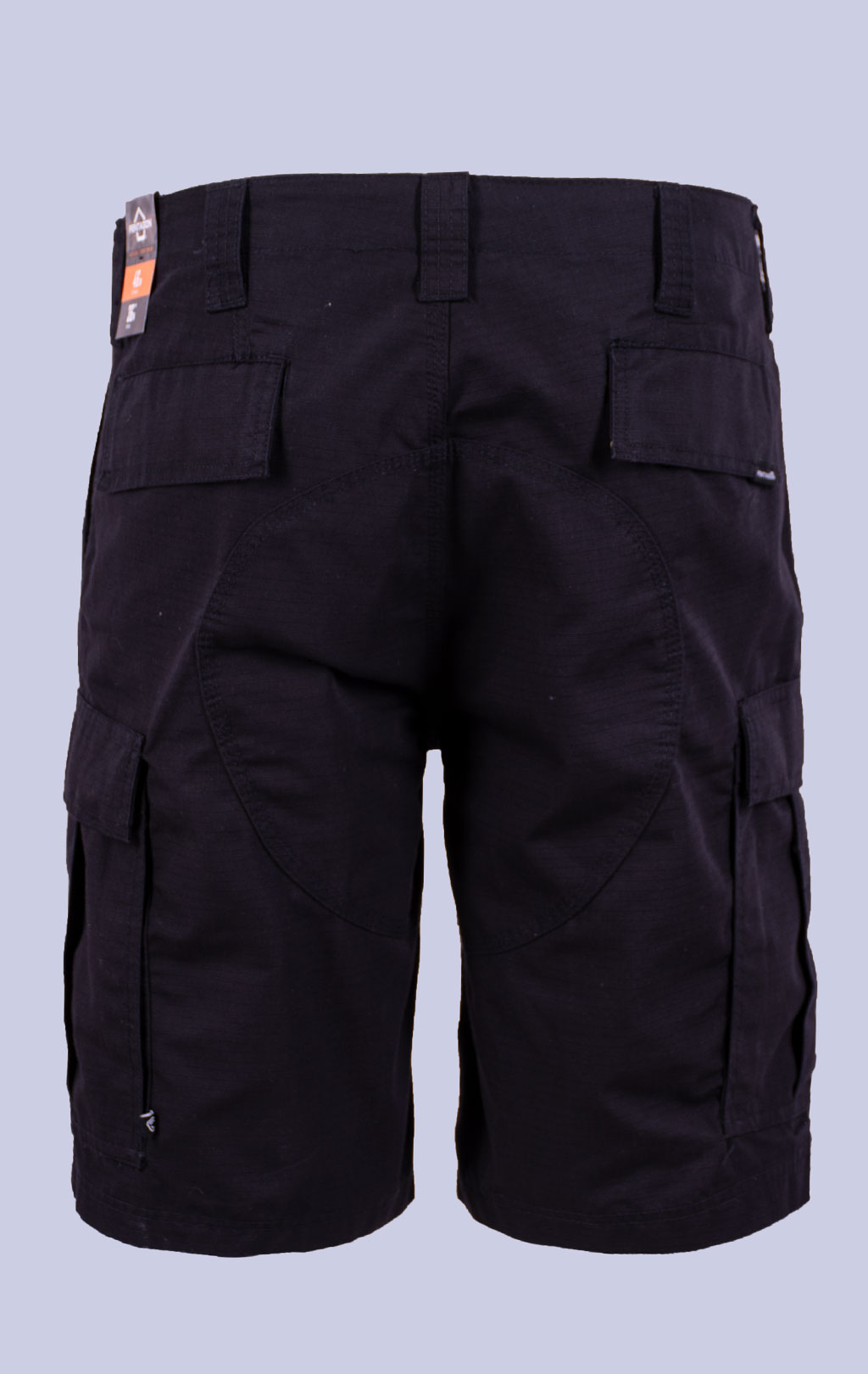 Шорты карго Pentagon BDU 2.0 big size хлопок35%/полиэстер65% Rip-Stop black 05011 