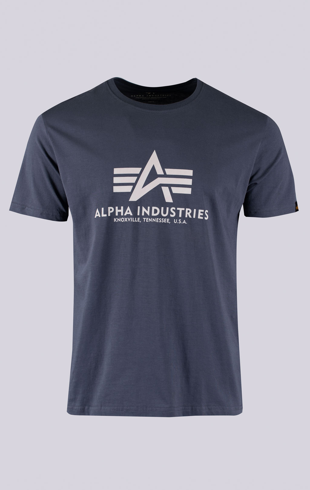 Футболка ALPHA INDUSTRIES BASIC T grey black 