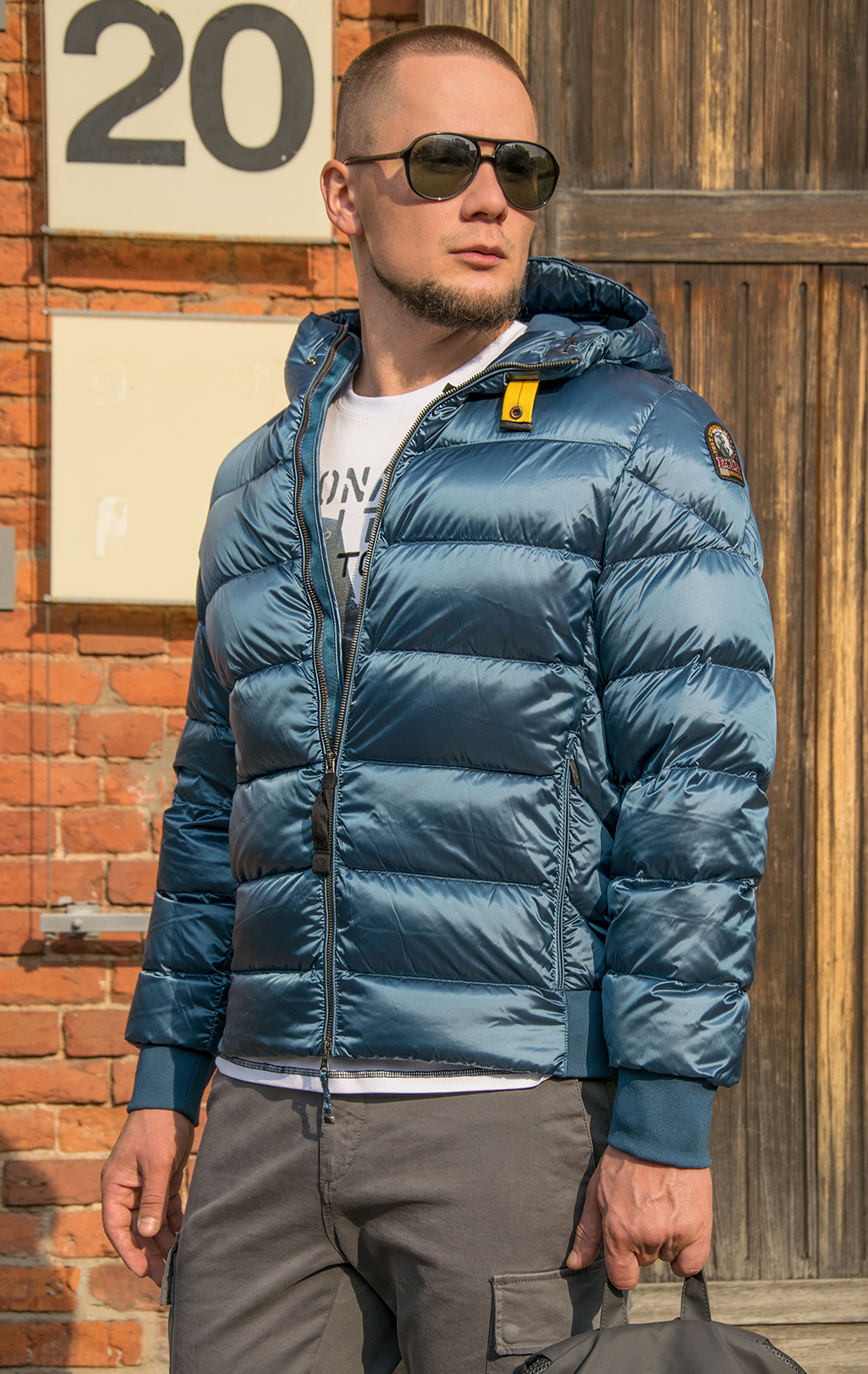 Куртка-пуховик PARAJUMPERS PHARRELL FW 21/22 mallard blue 