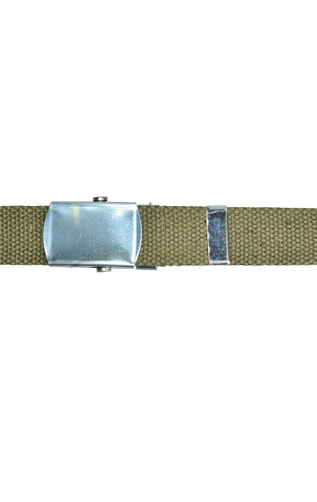 Ремень брючный Mil-Tec брезент silver buckle (110 см.) olive 