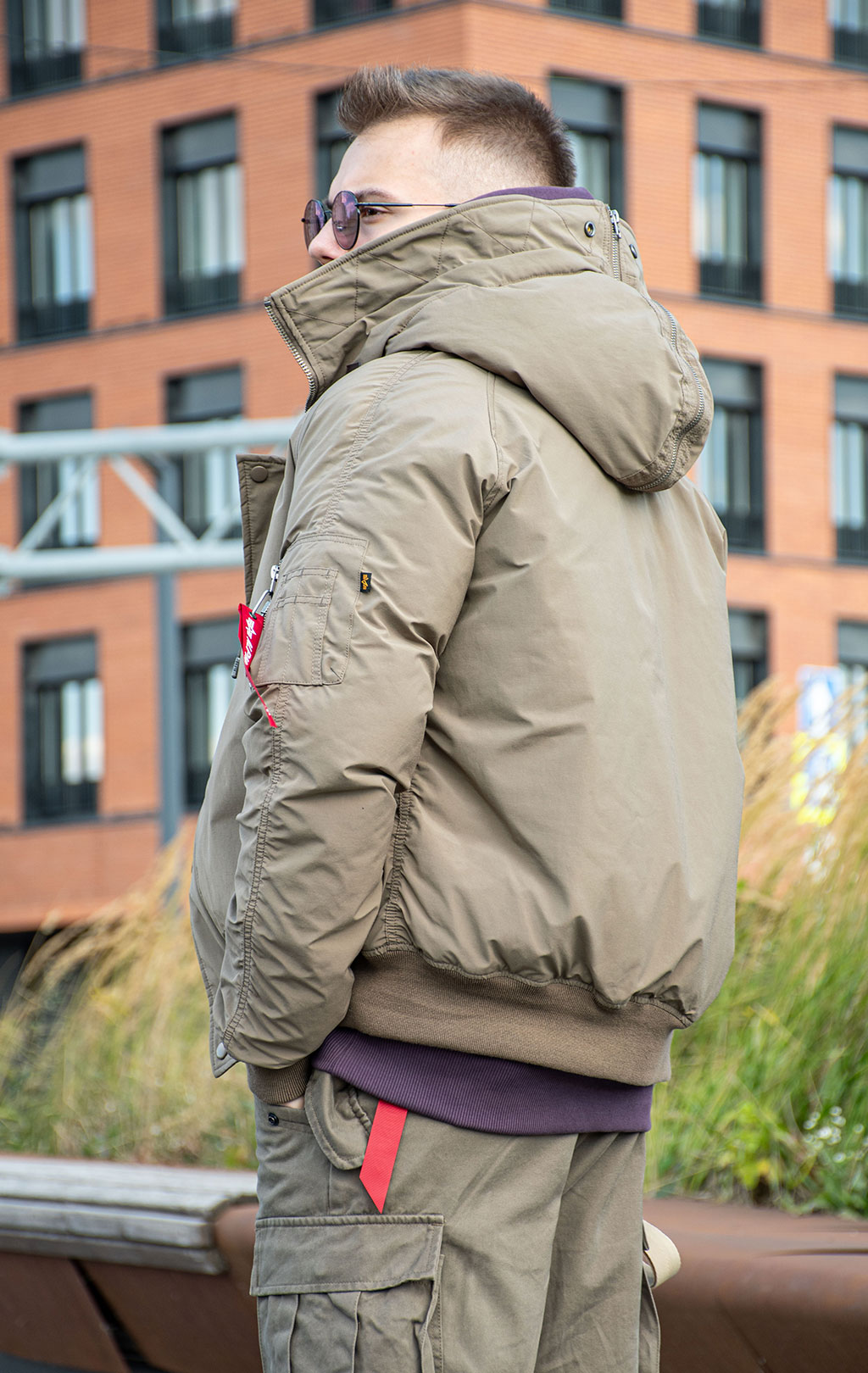 Аляска ALPHA INDUSTRIES ALTITUDE N-2B FW 24/25 coyote brown 