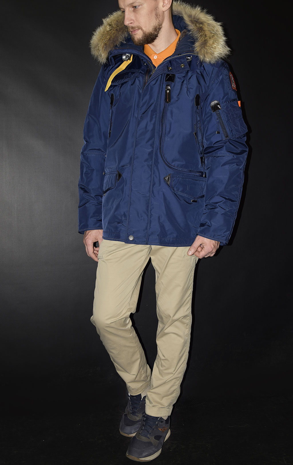 Аляска-пуховик PARAJUMPERS RIGHT HAND cadet blue 