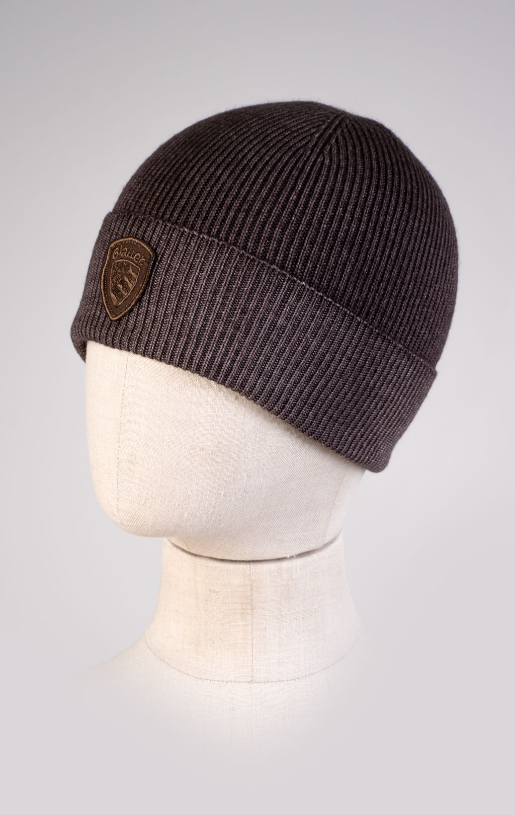 Шапка вязаная BLAUER OLIVER FW 25/26 chestnut (A05296) 
