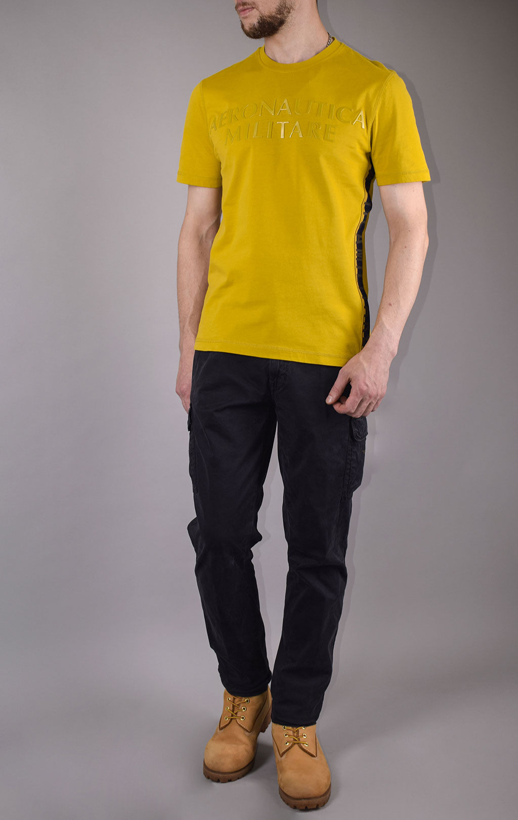 Футболка AERONAUTICA MILITARE FW 19/20 giallo (TS 1643) 