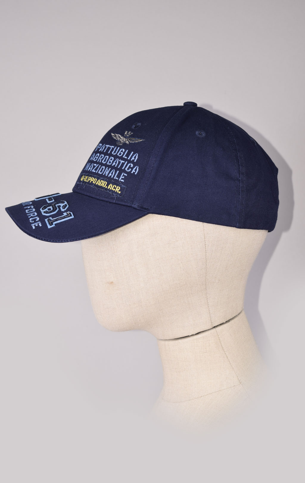 Бейсболка AERONAUTICA MILITARE SS 23/CN blue navy (HA 1134)