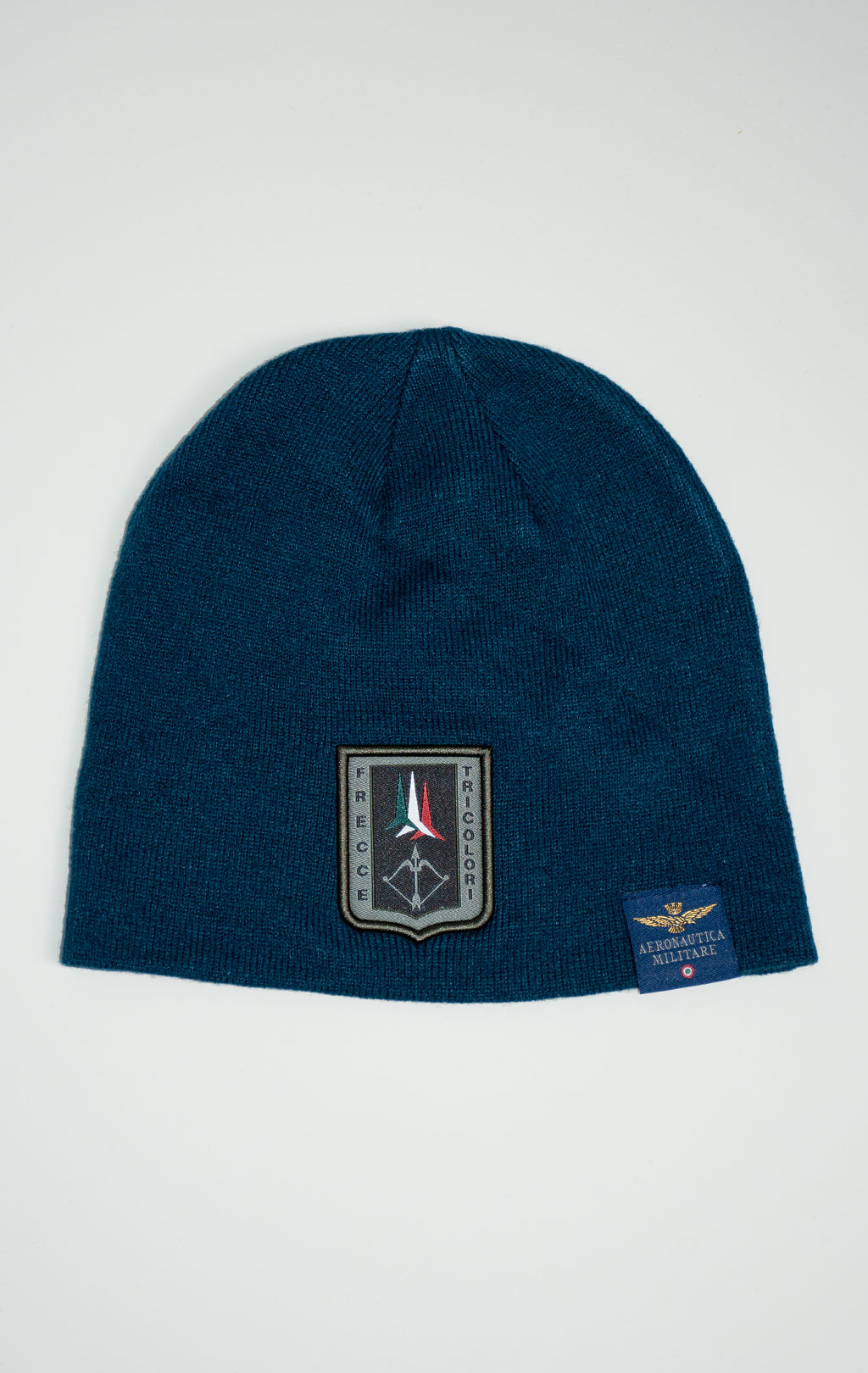 Шапка вязаная AERONAUTICA MILITARE FW 25/26/CN titan avio (CU 0036) 