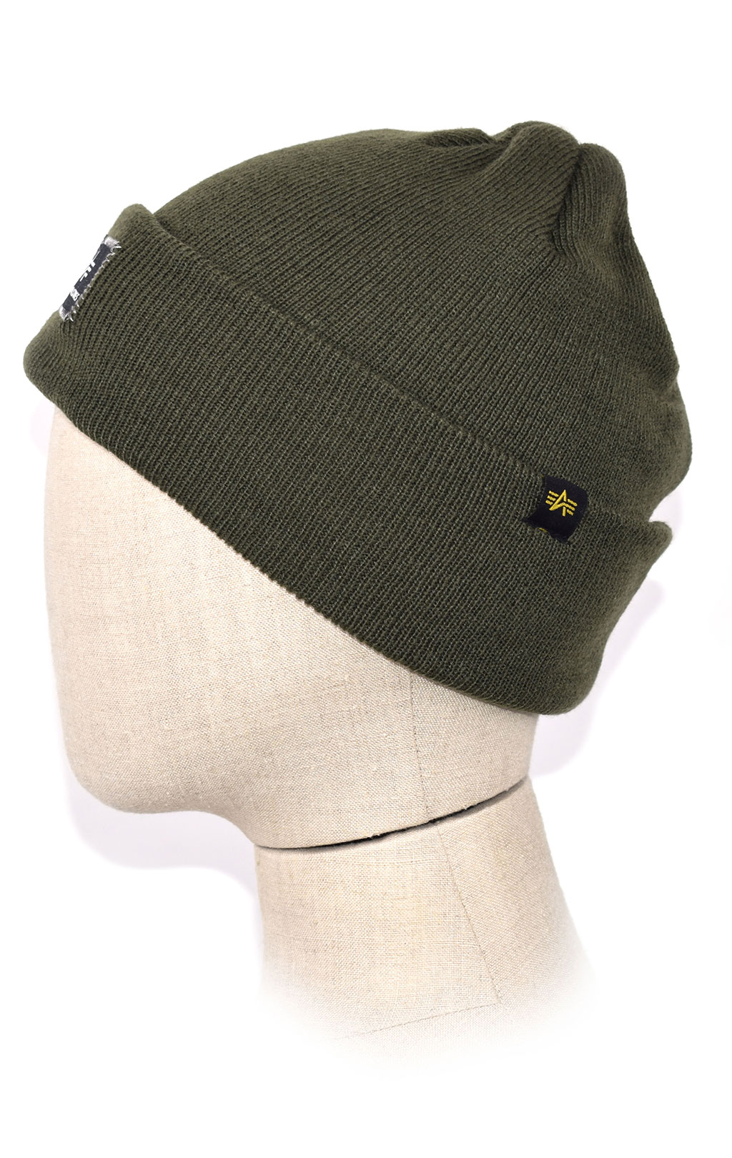 Шапка ALPHA INDUSTRIES X-FIT BEANIE dark green 