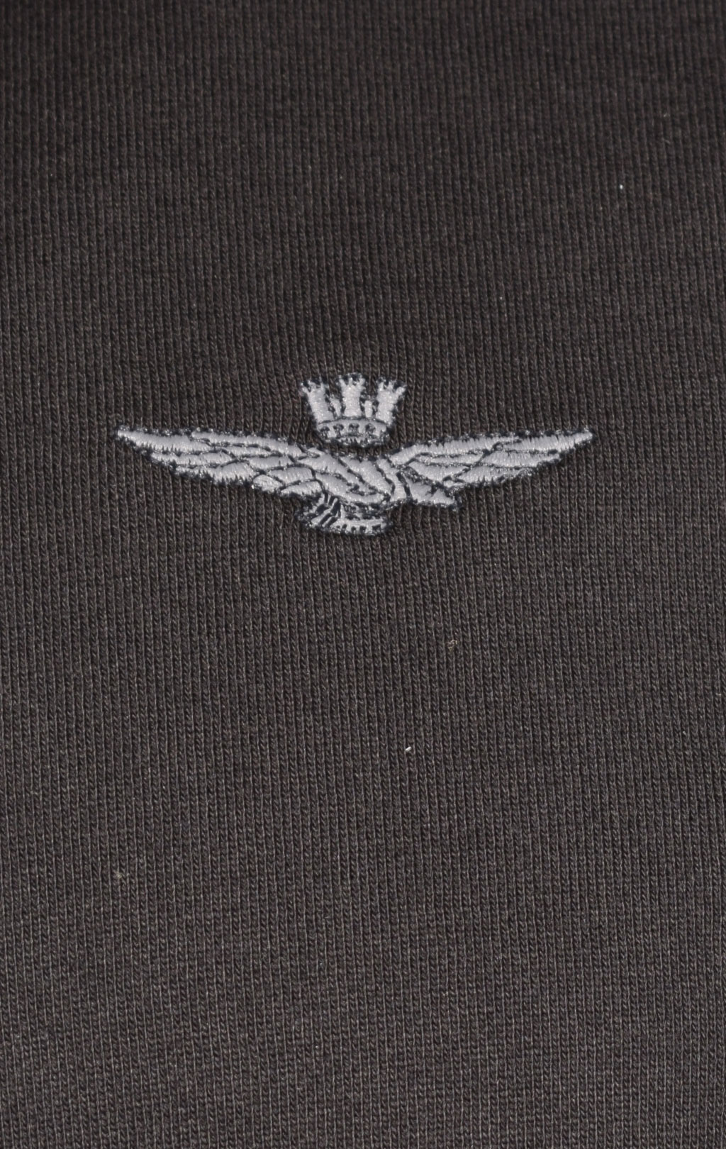 Толстовка с капюшоном AERONAUTICA MILITARE FW 22/23/TR jet black (FE 1743) 