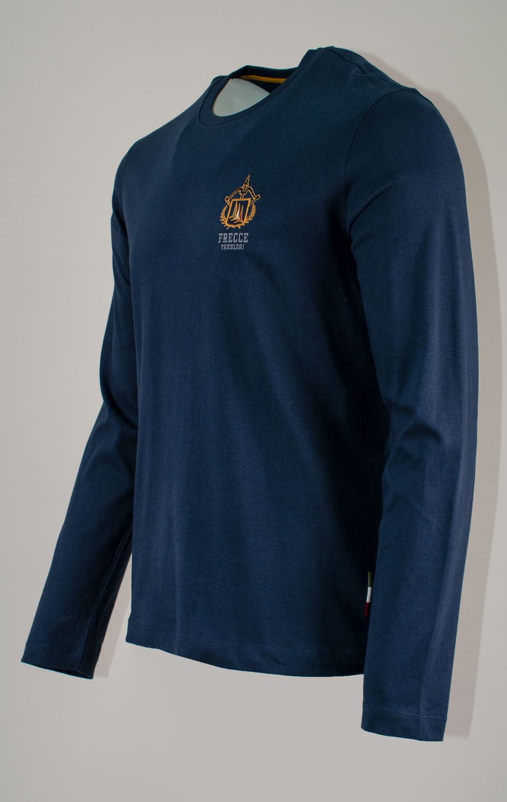 Лонгслив AERONAUTICA MILITARE FW 25/26/BD blue navy (TS 2466) 