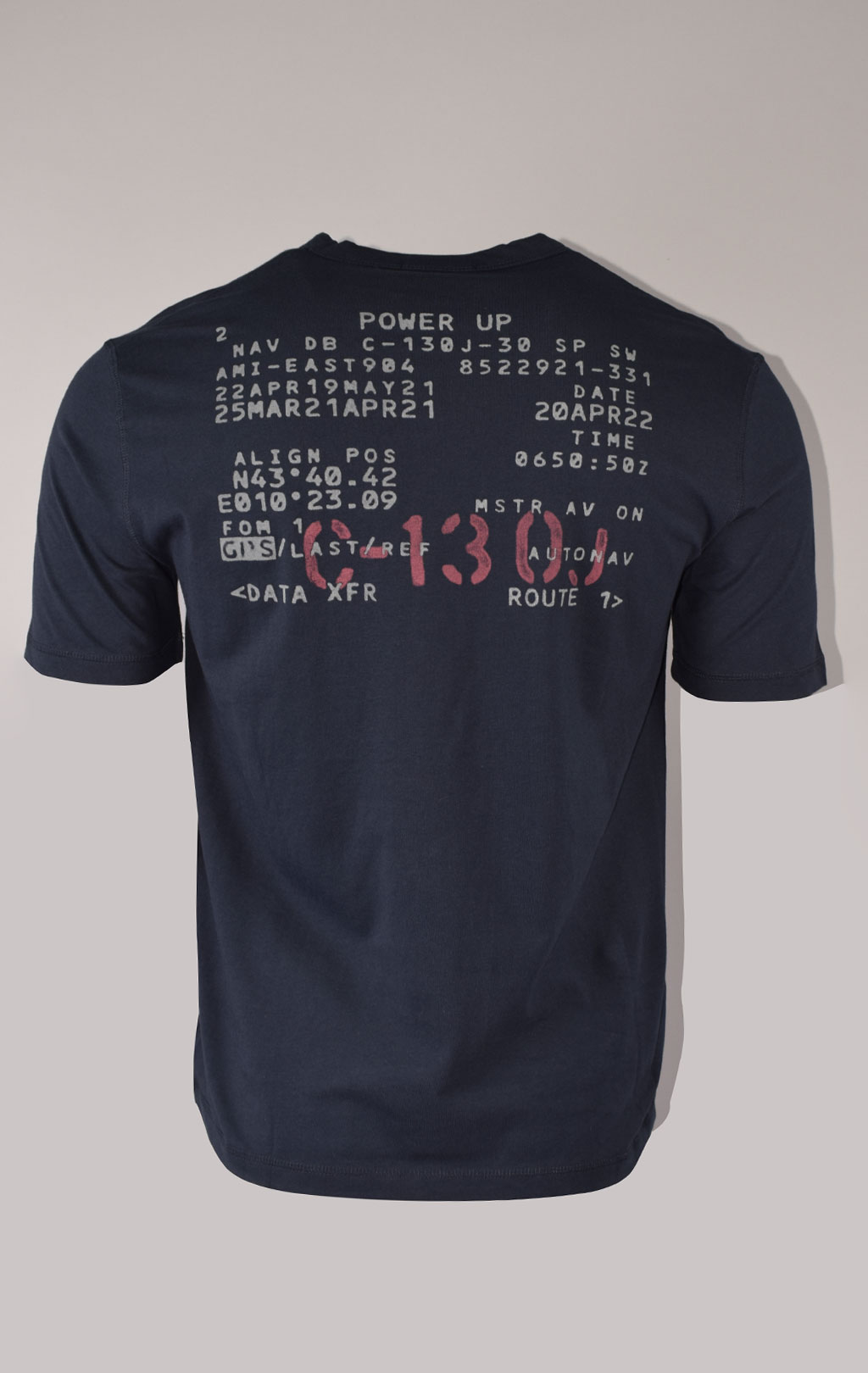 Футболка AERONAUTICA MILITARE FW 23/24/BD dark blue (TS 2135)
