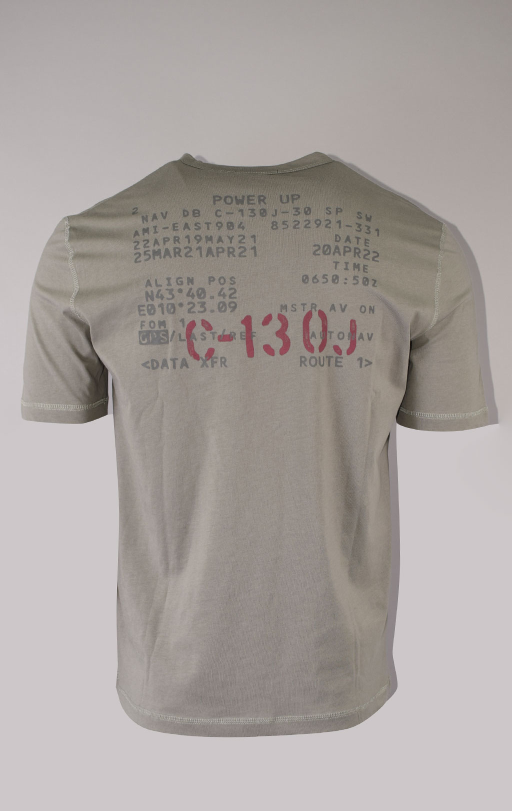 Футболка AERONAUTICA MILITARE FW 23/24/BD light green (TS 2135)
