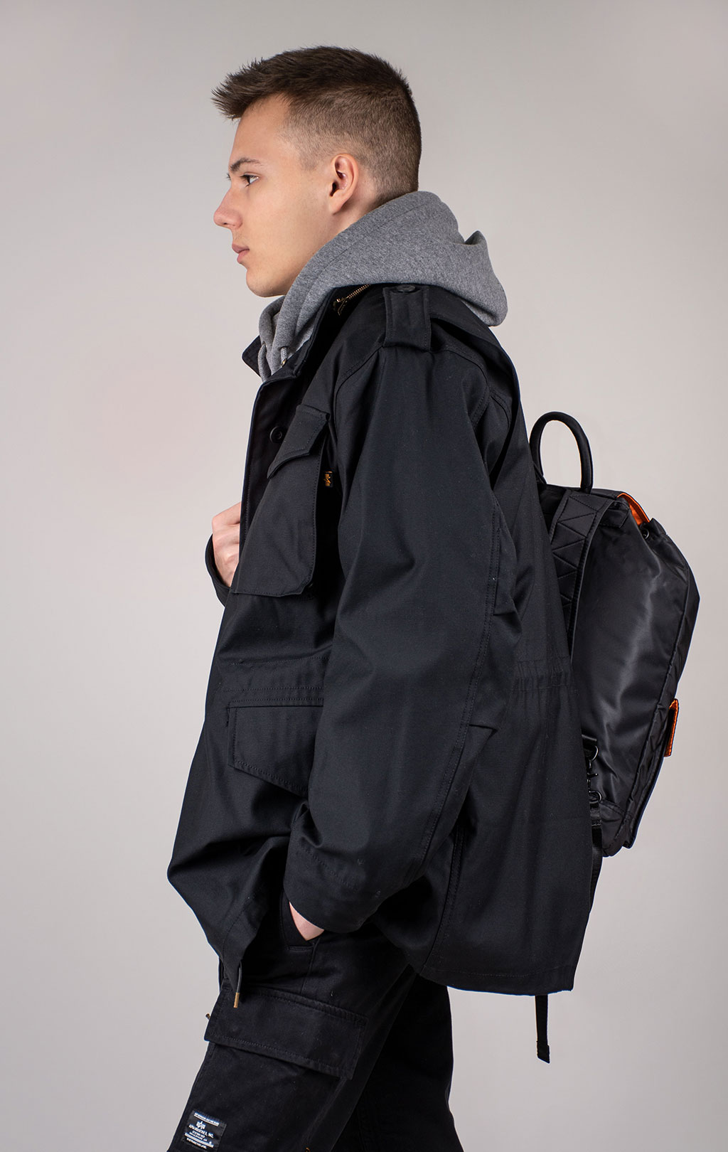 Куртка ALPHA INDUSTRIES CLASSIC M-65 FW 24/25 black 