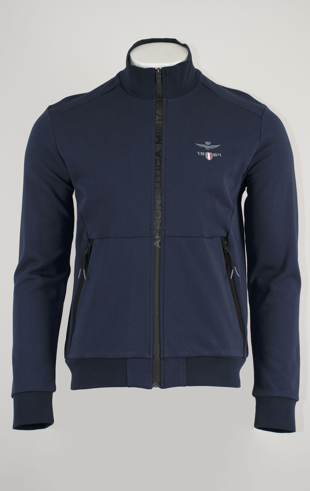 Олимпийка AERONAUTICA MILITARE SS 25 m/TR blue navy (FE 1986) 